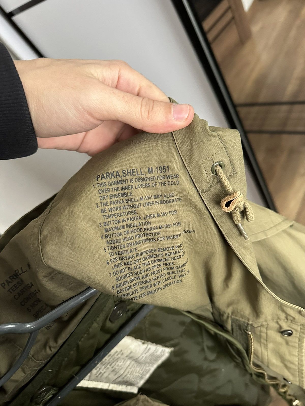 Vintage M51 Military Parka Shell Jacket Vintage Size US M / EU 48-50 / 2 - 13 Thumbnail