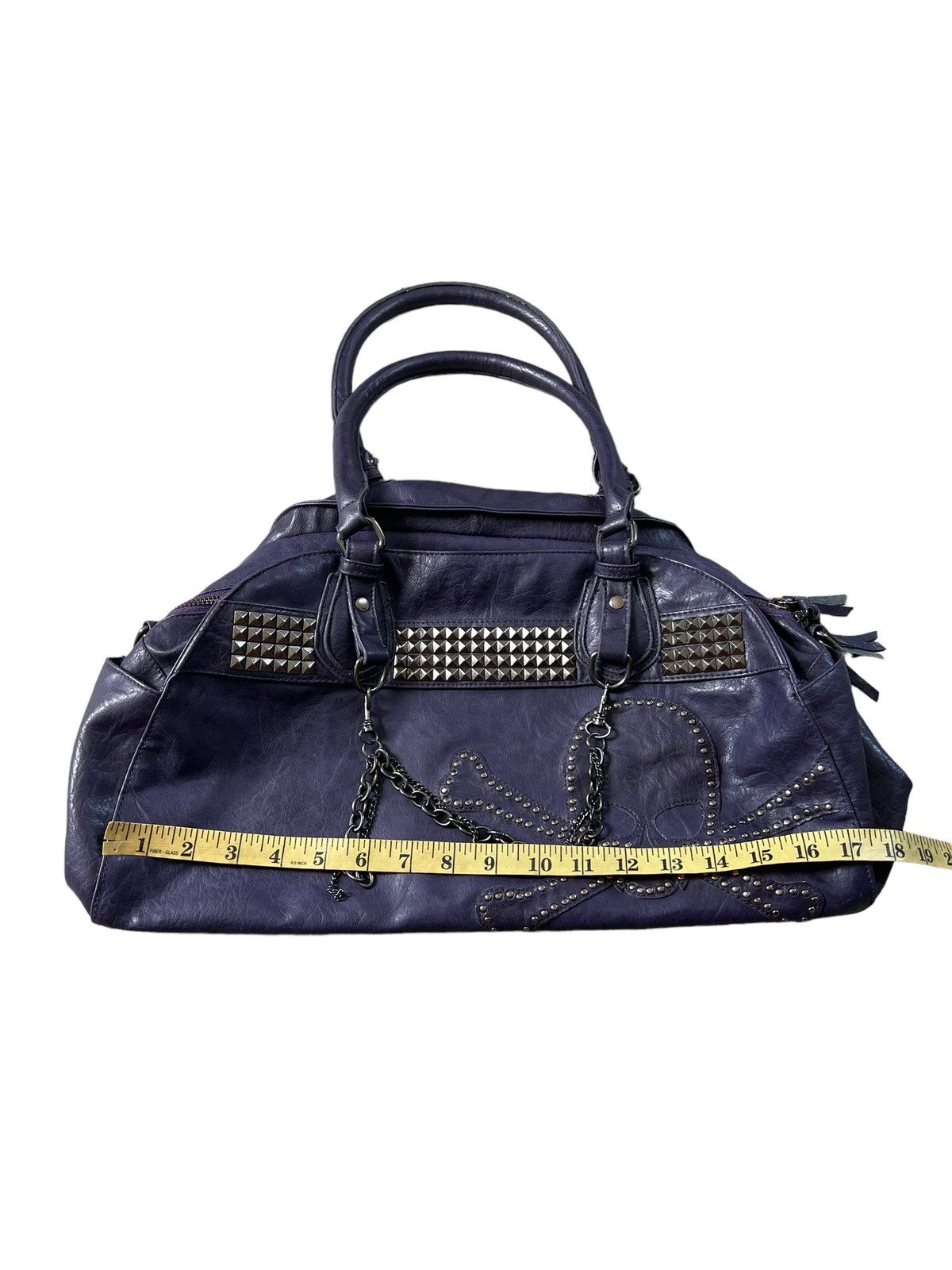 semanticdesign Semantic Design Studded Faux Leather Boston Bag Size ONE SIZE - 16 Thumbnail