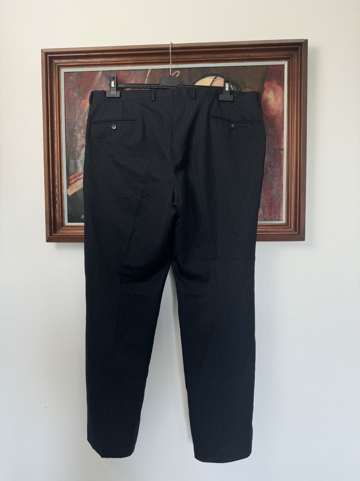 Gucci Gucci Pant Classic Stripe Wool Slacks Designer Luxury Rare Size US 36 / EU 52 - 2 Thumbnail