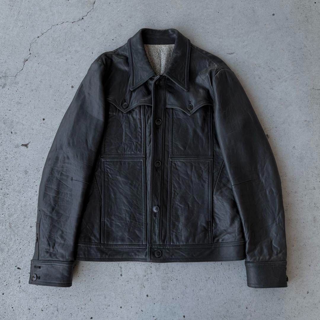 ジャケット・アウター Number (N)ine 07A/W leather Jacket 2 Men's Number (N)ine Leather Jackets | Grailed