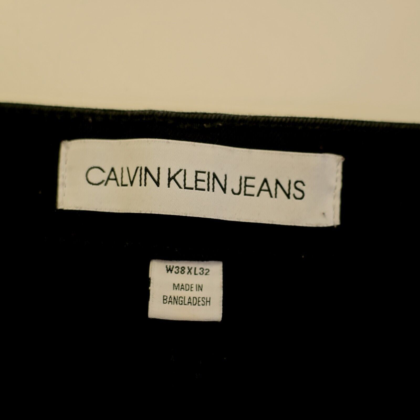 Calvin Klein Calvin Klein Black Denim Jeans Slim Fit Mid Rise 41/31 Tagge Size US 40 / EU 56 - 7 Thumbnail