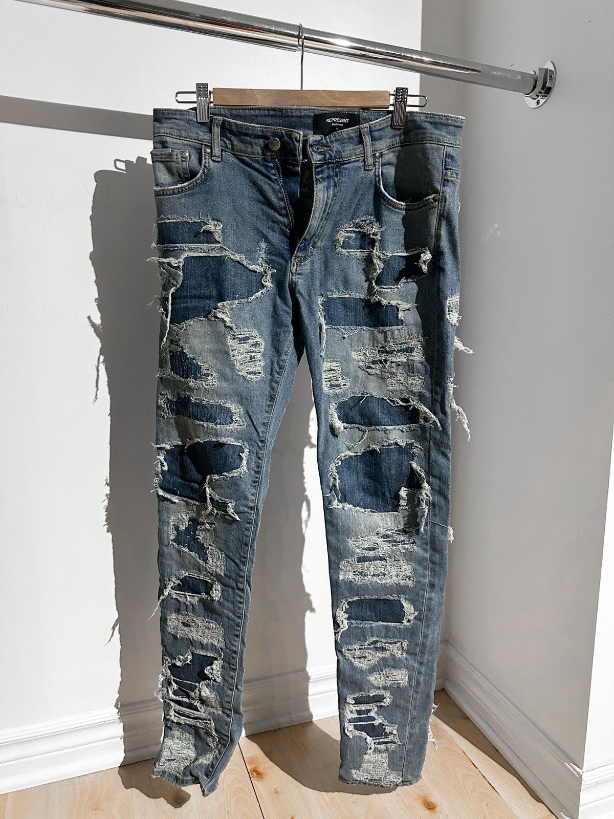 Represent Clo. REPRESENT Distressed Denim Pants Size US 32 / EU 48 - 1 Thumbnail