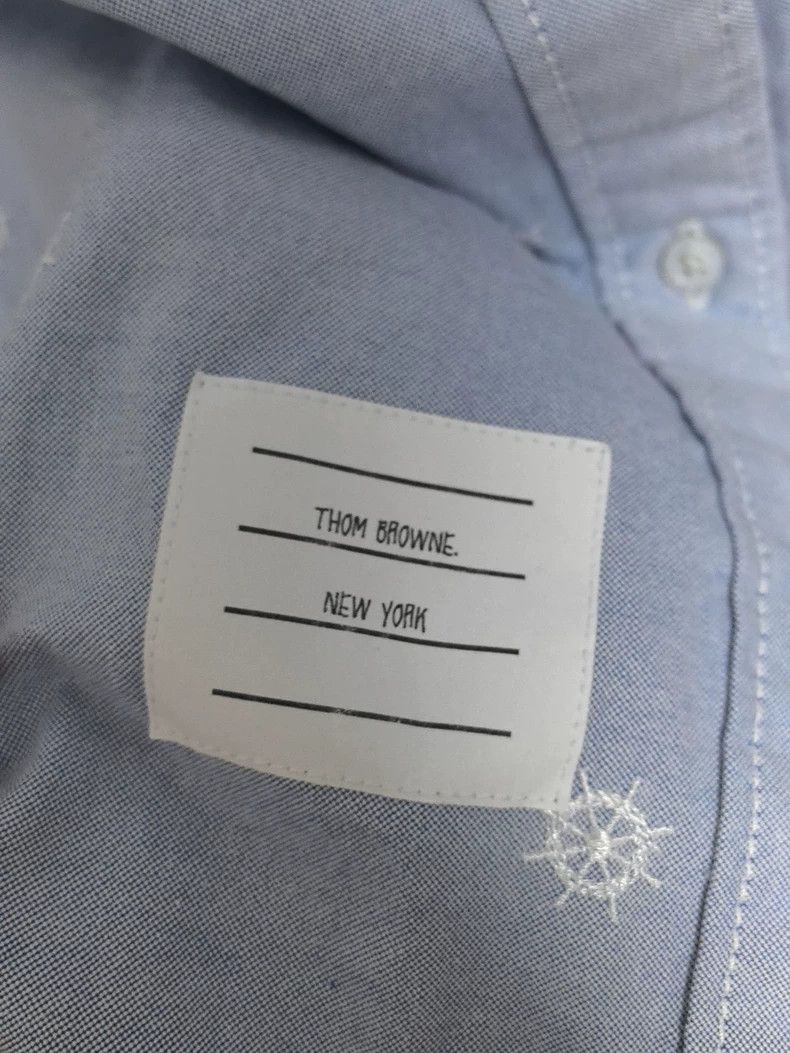 Thom Browne Thom Browne Short-sleeved shirt dress 2506-Nextarrow Size XS / US 0-2 / IT 36-38 - 6 Thumbnail