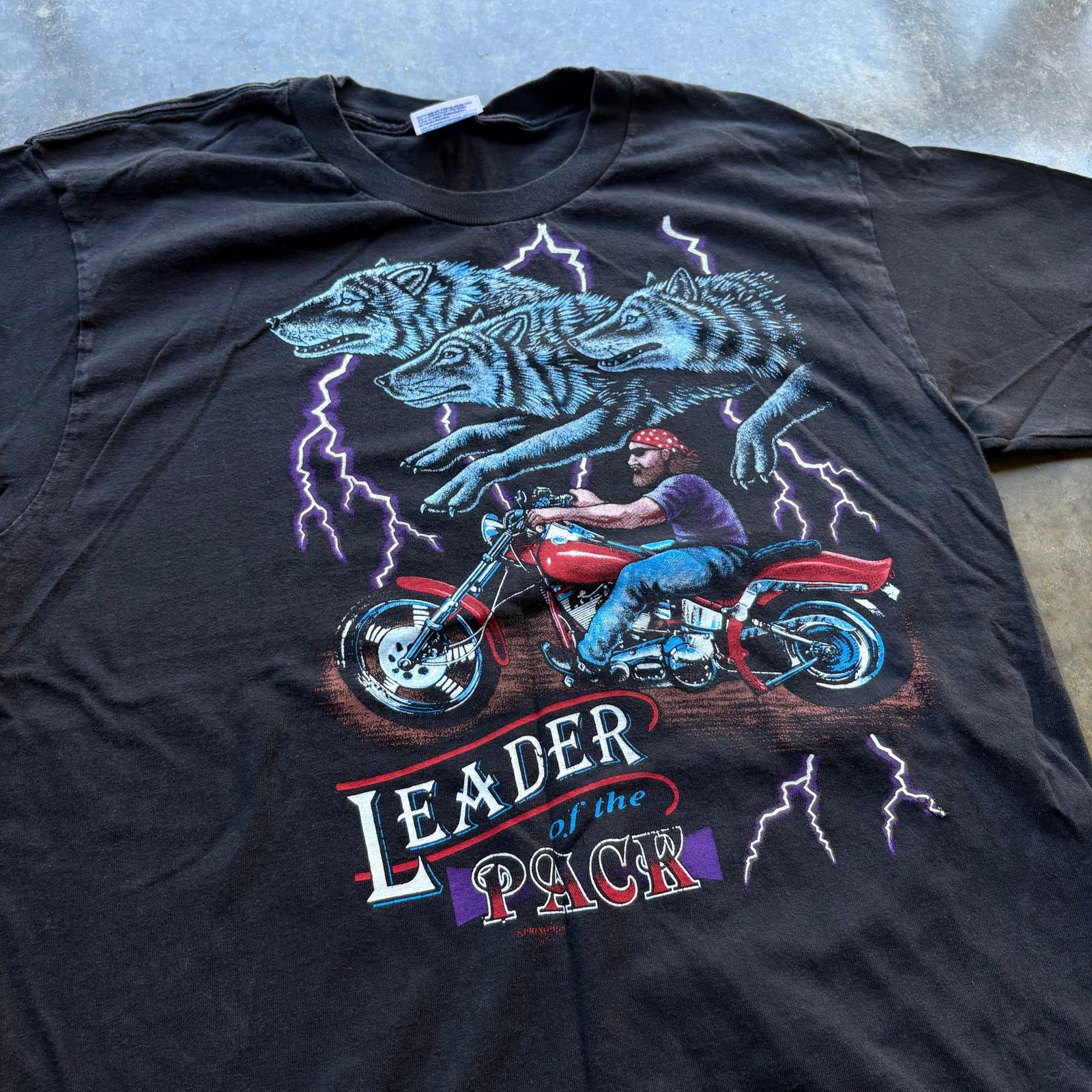 Harley Davidson Vintage American Thunder Style Harley T-shirt Size US L / EU 52-54 / 3 - 2 Thumbnail