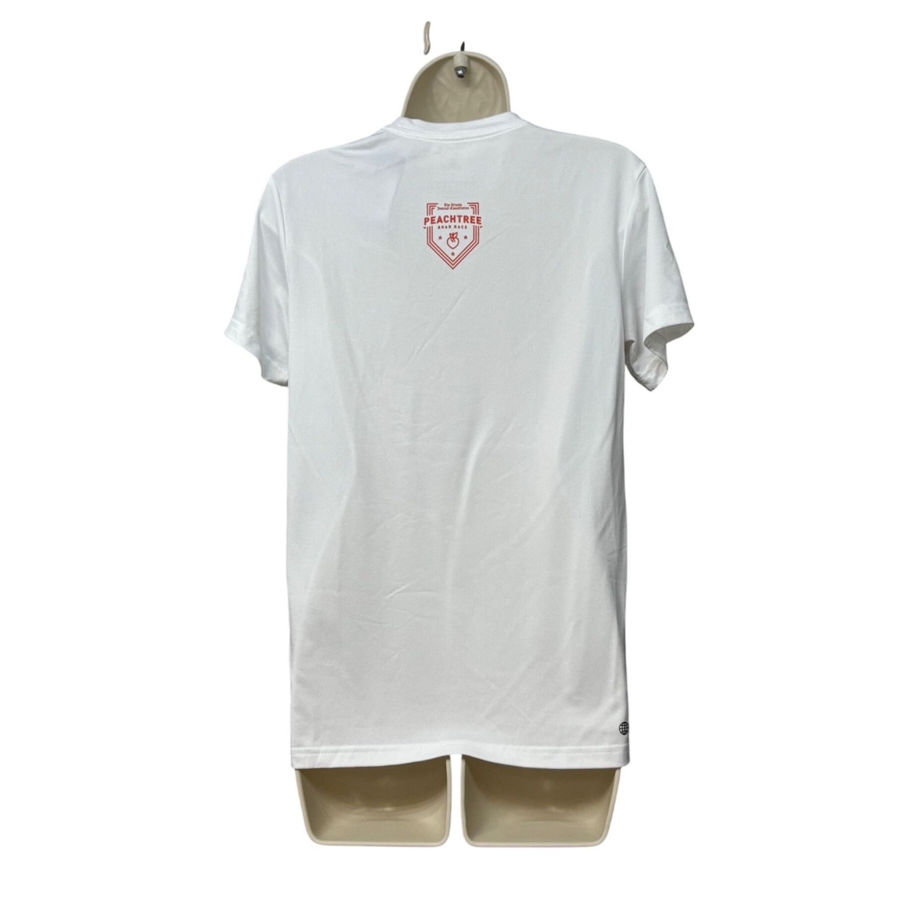 Adidas Adidas Women’s Peach Tree Road Race Pregame T-Shirt, White, Size S / US 4 / IT 40 - 3 Thumbnail