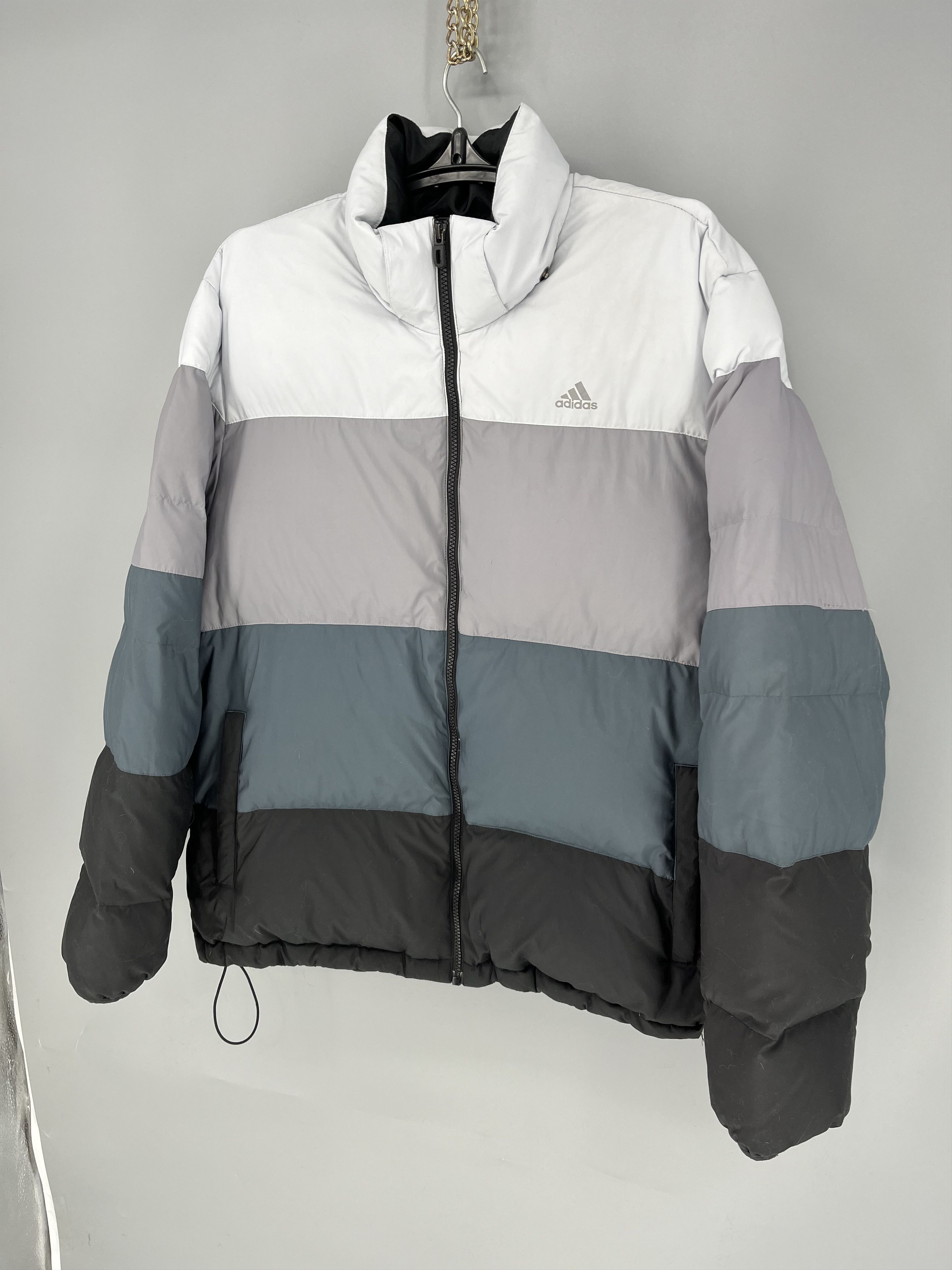 Adidas VINTAGE 🔥 STEALS🔥 Adidas puffer jacket ❗️ Streetwear Style Size US L / EU 52-54 / 3 - 3 Thumbnail