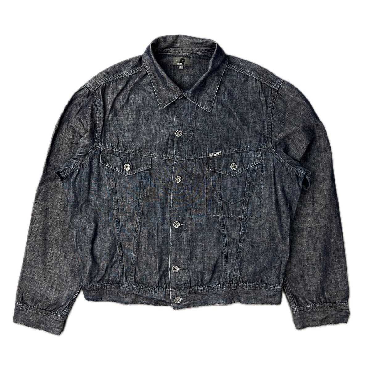 Other RWD WAXED DENIM TRUCKER JACKET OVERDYED INDIGO Size US L / EU 52-54 / 3 - 1 Thumbnail