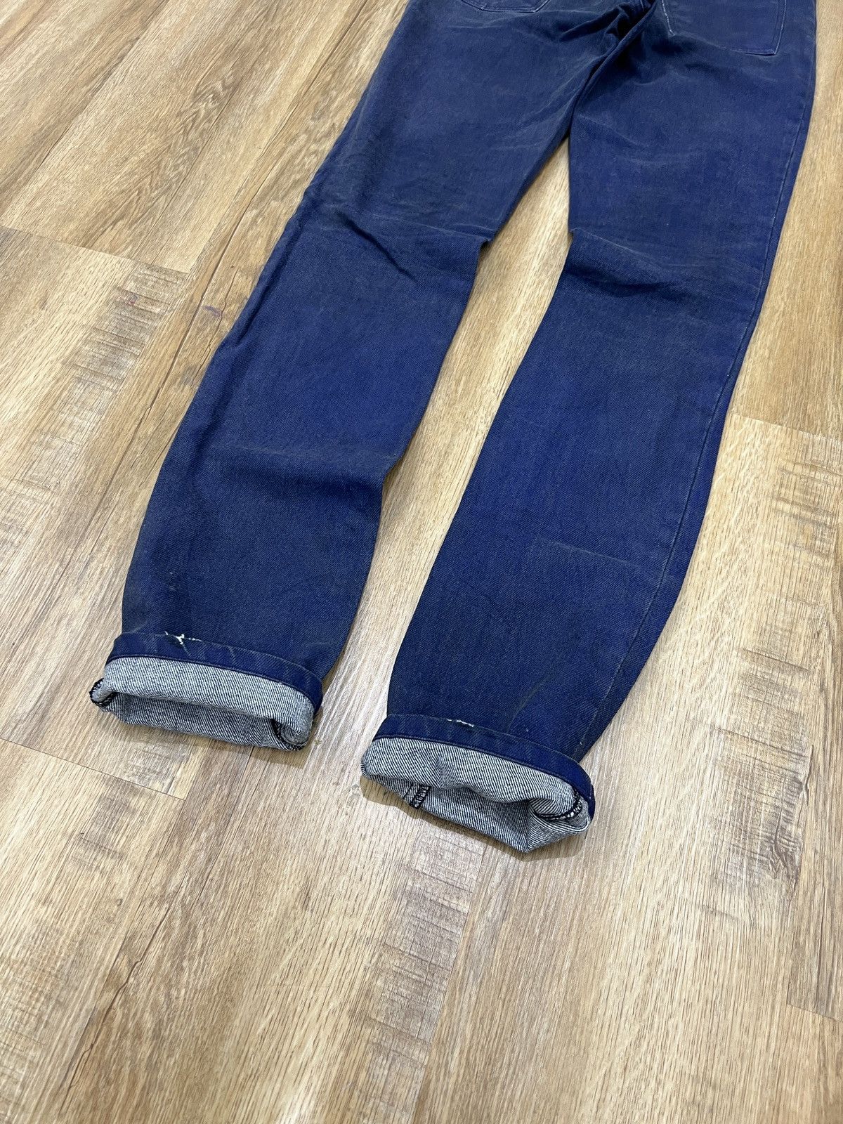 Designer × Japanese Brand × Raf Simons VINTAGE RAF SIMONS AUTUMN WINTER 2005-2006 DESIGNER DENIM Size US 30 / EU 46 - 4 Thumbnail