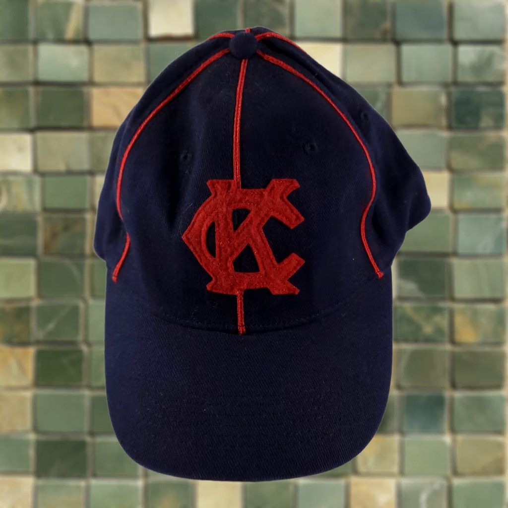 Vintage Kansas City Monarchs Baseball Hat Negro Leagues Big Boy Pepsi Blue Cap Men One Size Boys City Baseball Cap Mens Boys Blue Size ONE SIZE - 1 Thumbnail