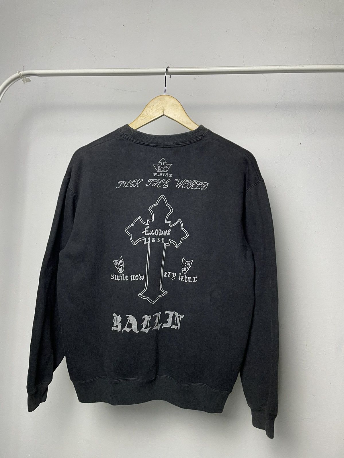 Designer × Rap Tees Tupac tattoo reflective sweatshirt Size US M / EU 48-50 / 2 - 6 Thumbnail