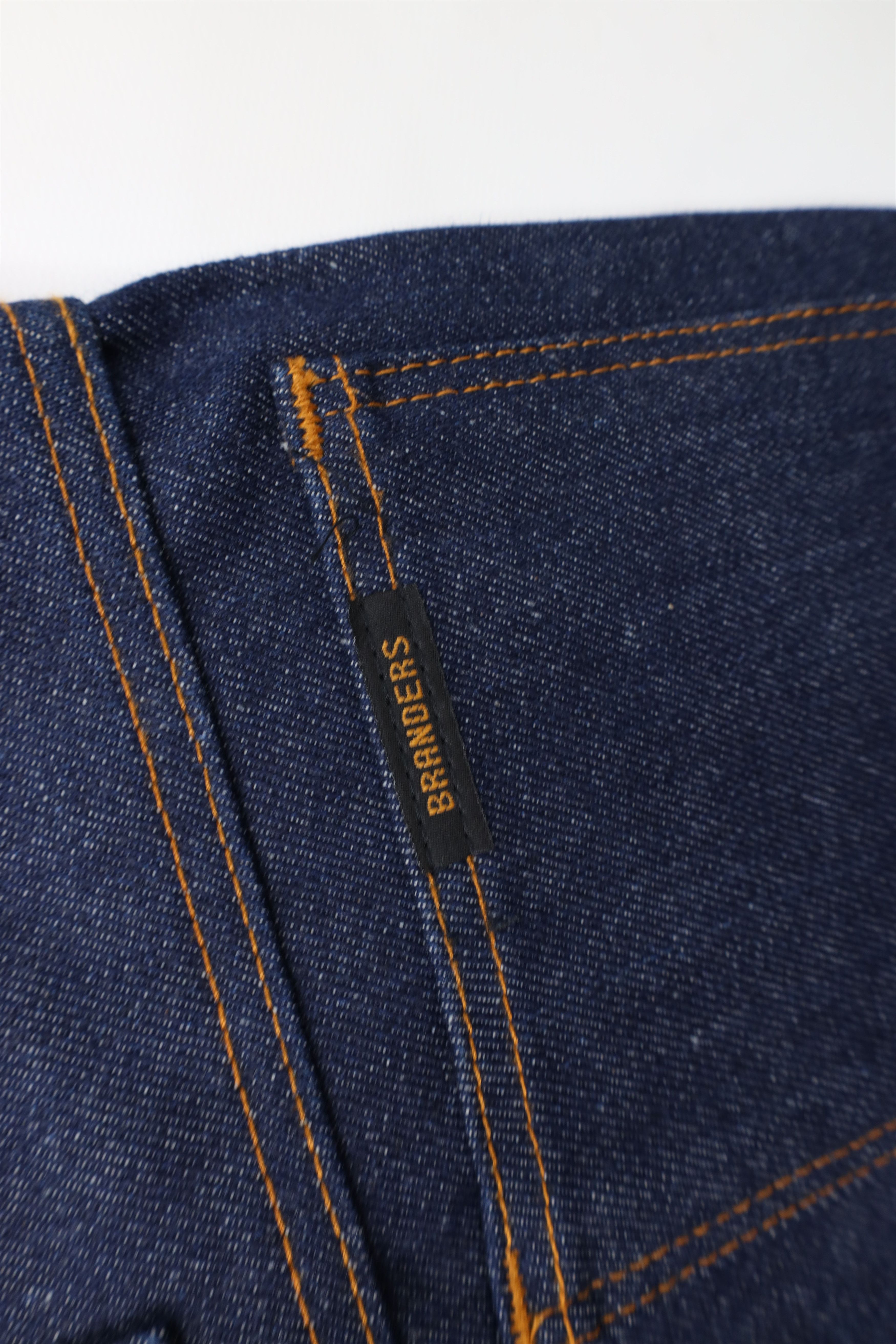 Dickies Deadstock Vintage 70s Dickies Branders Denim Jeans Indigo Size US 42 / EU 58 - 13 Thumbnail