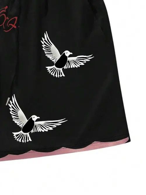 Japanese Brand Print Y2k Shorts DRIP summer Size US 34 / EU 50 - 3 Thumbnail