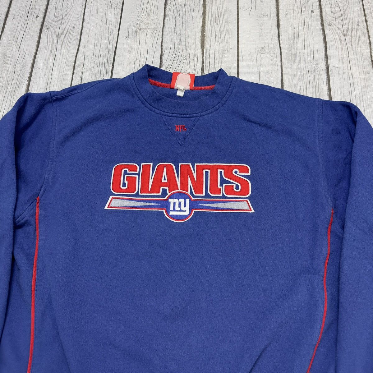 NFL × Vintage Vintage New York Giants sweatshirt Size US XL / EU 56 / 4 - 3 Thumbnail