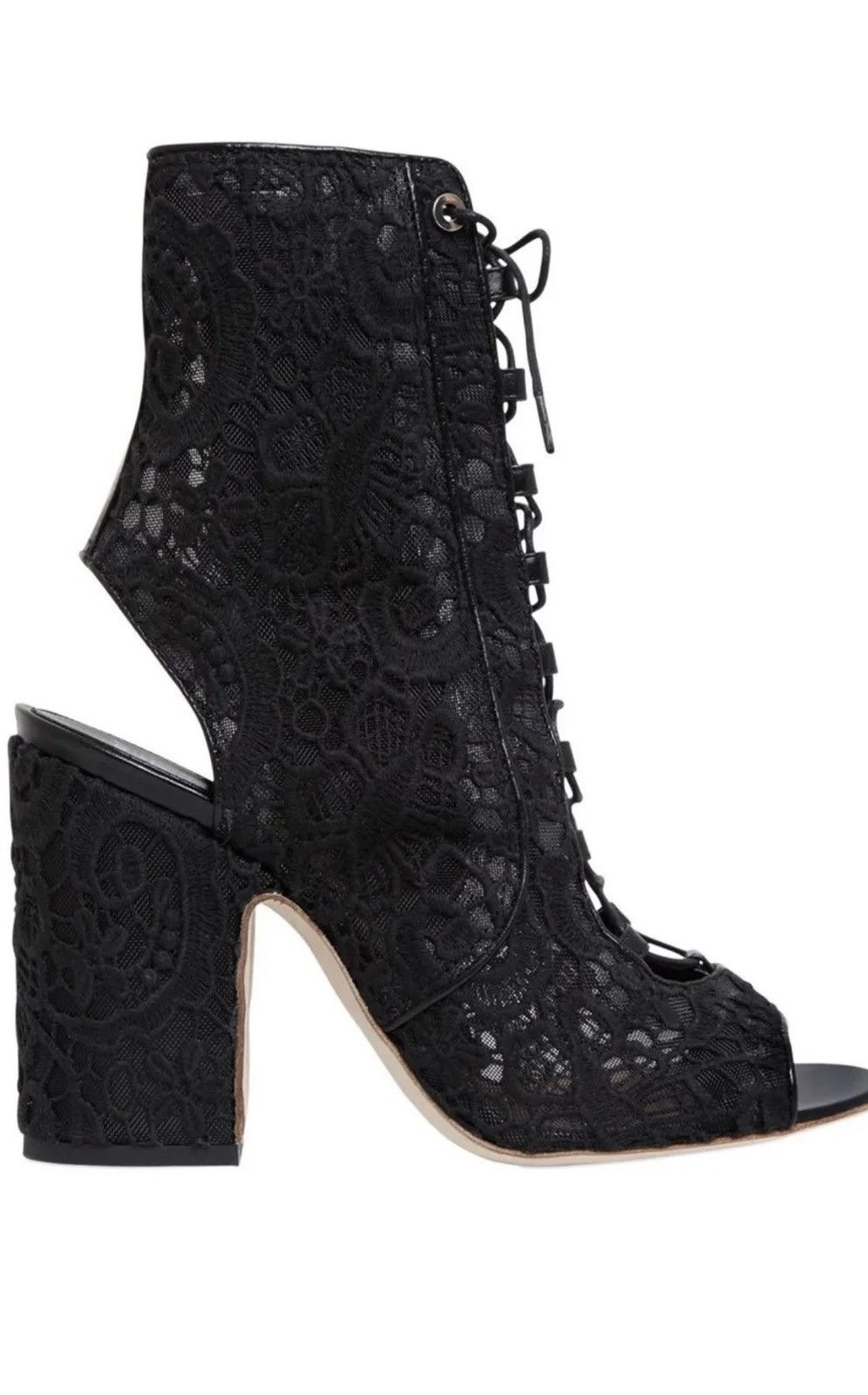 Other Laurence Dacade Paris Black Lace Up Ankle Boots US 6.5-7 Size US 6.5 / IT 36.5 - 2 Thumbnail