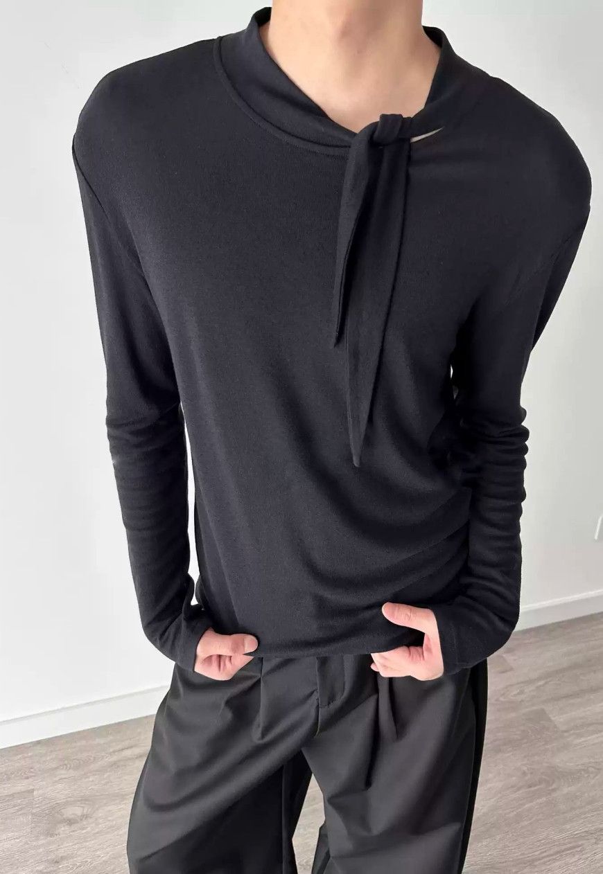 Other Men’s Drawstring Stand Collar Tee Size US M / EU 48-50 / 2 - 5 Thumbnail