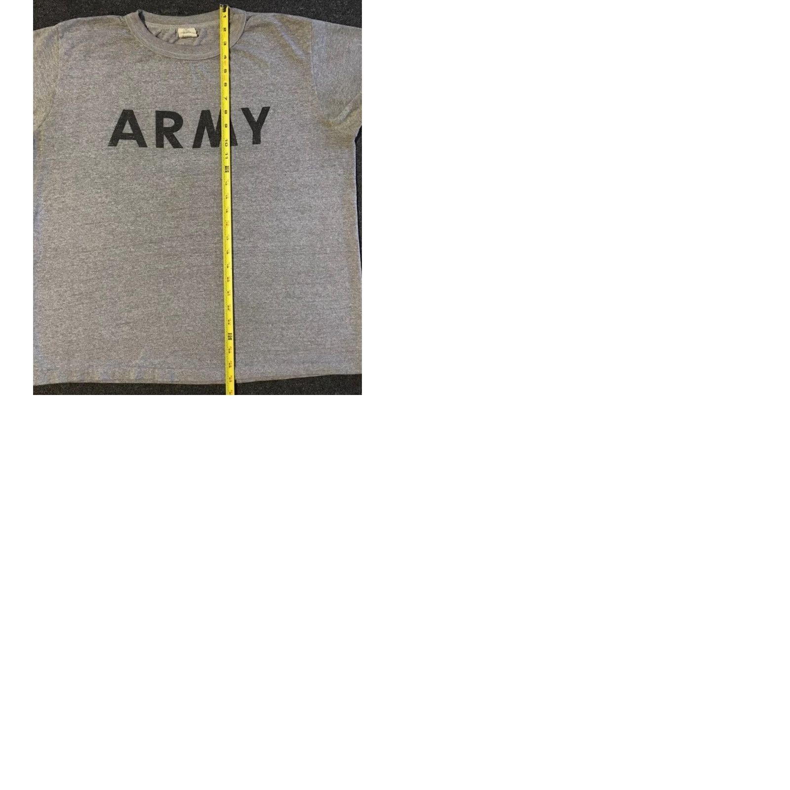 Vintage VINTAGE US Army PFU Shirt M L Gray Short Sleeve Crew Neck Graphic Tee 90s Grunge Punk Marine Nike? Size US M / EU 48-50 / 2 - 10 Thumbnail