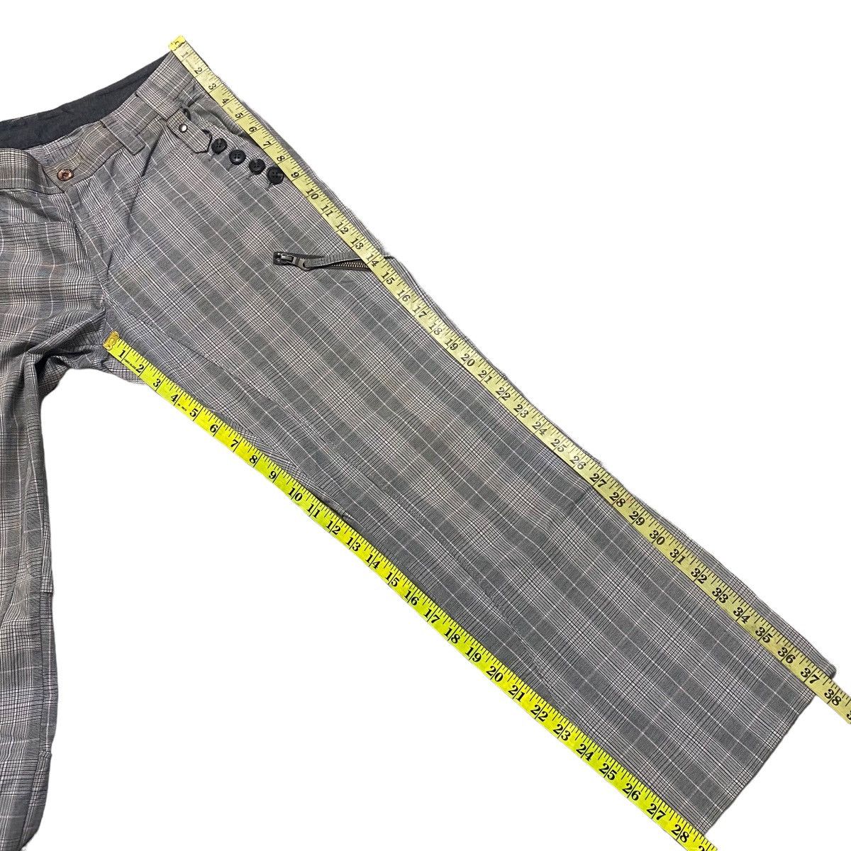 PPFM PPFM Destruct Checkered Pants zipper Size US 32 / EU 48 - 22 Thumbnail