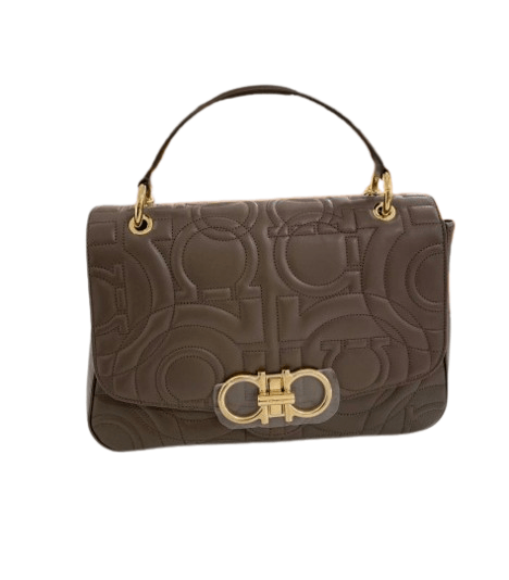 Salvatore Ferragamo o1s1rm0526 Size : OS / Shoulder Bag in Chocolate Brown Size ONE SIZE - 1 Preview