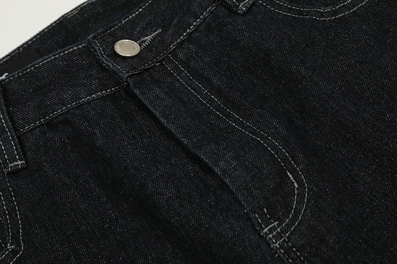 Japanese Brand Men's street patchwork multi-pocket scimitar jeans Y2K Size US 32 / EU 48 - 4 Thumbnail