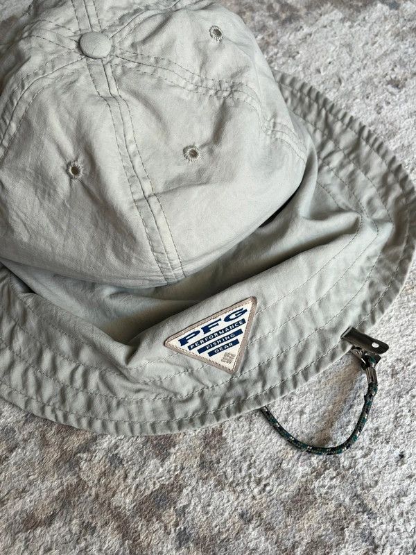 Columbia Columbia Sz M Deadstock Fishing Long Bill Hat Cap Rare 2000s Size 30 - 3 Thumbnail