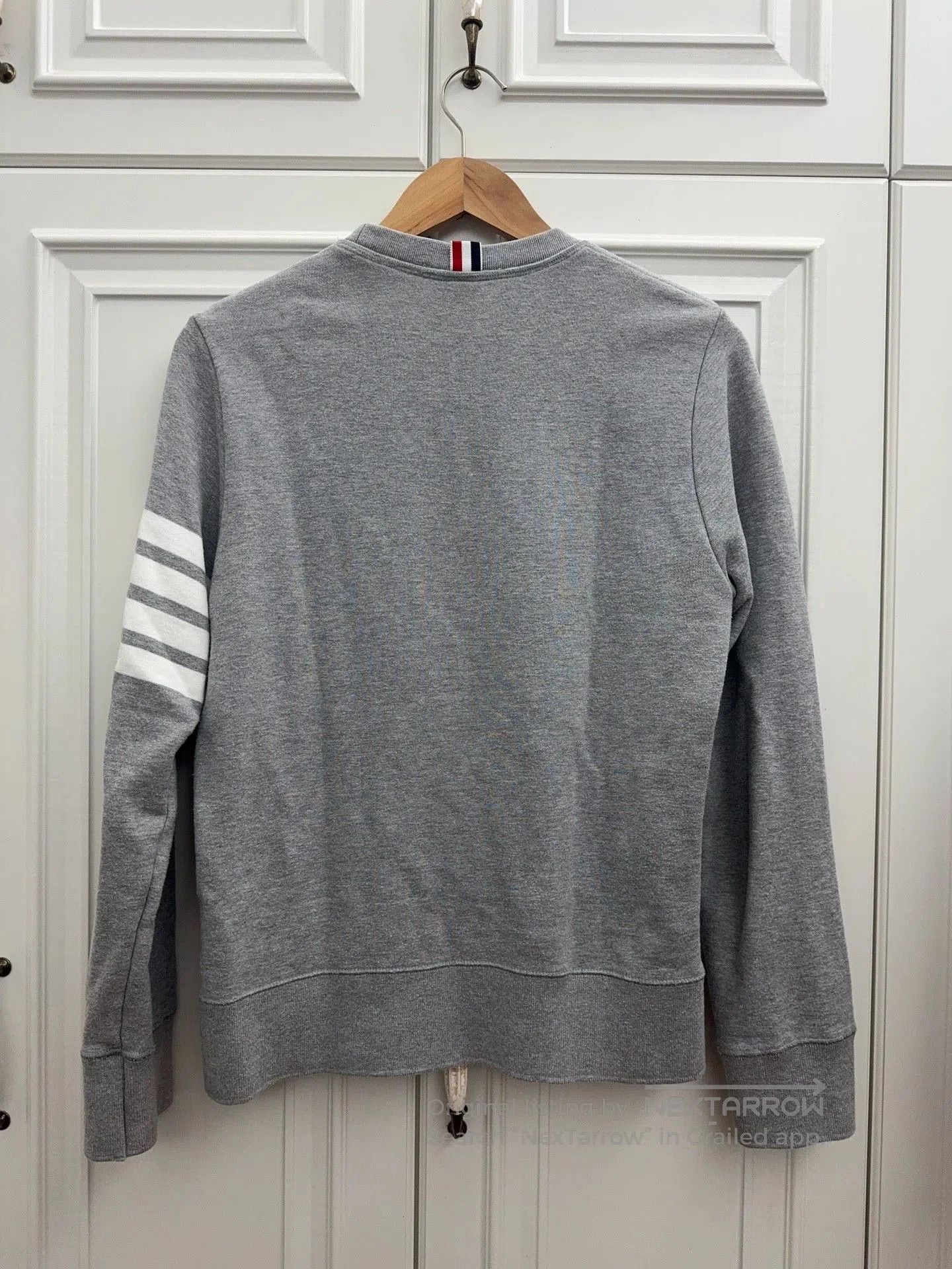 Thom Browne thom browne classic gray stripe sweatshirt. Size US M / EU 48-50 / 2 - 2 Thumbnail