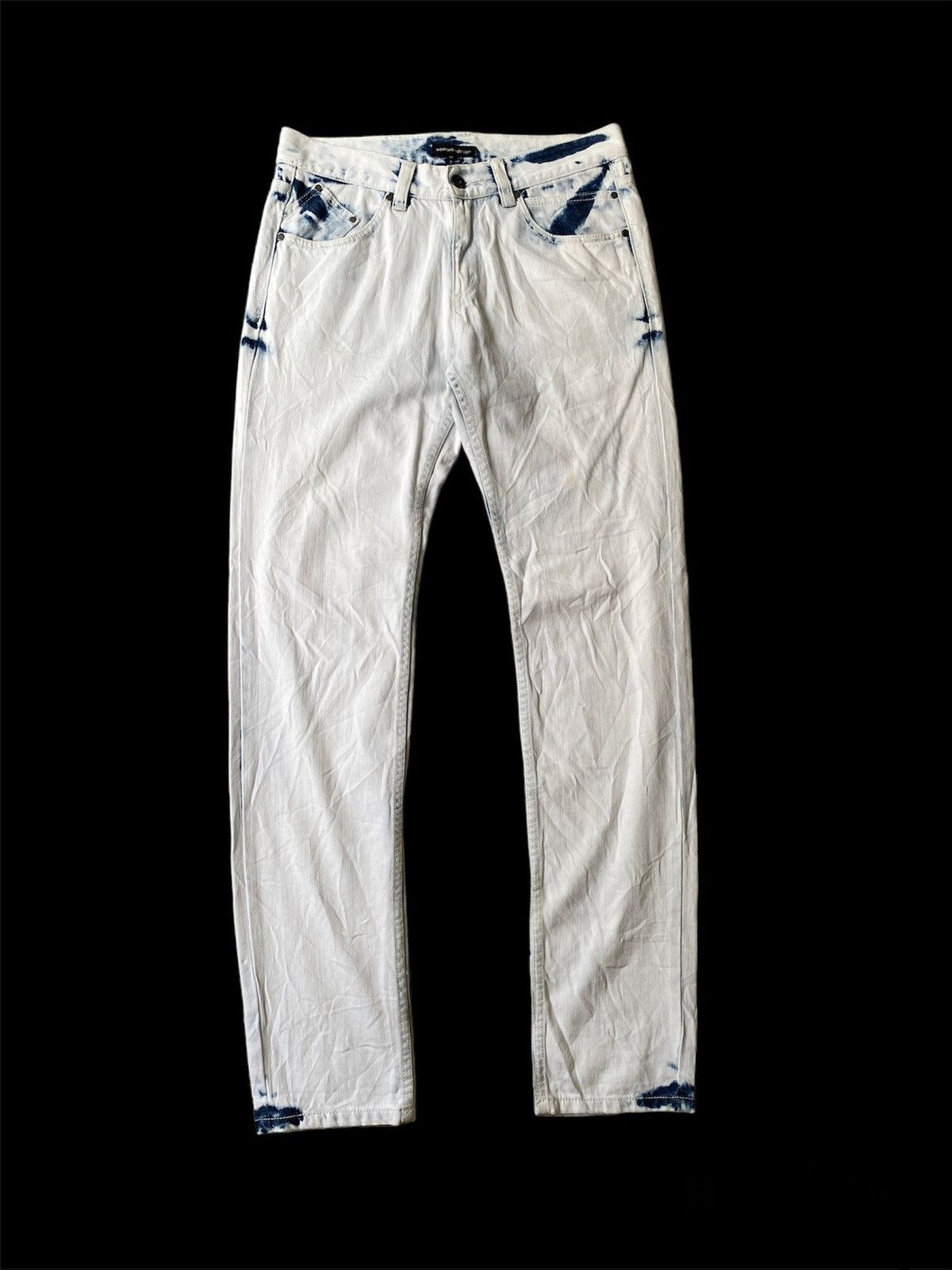 Japanese Brand × semanticdesign Semantics Design Bleach Denim Size US 30 / EU 46 - 1 Thumbnail