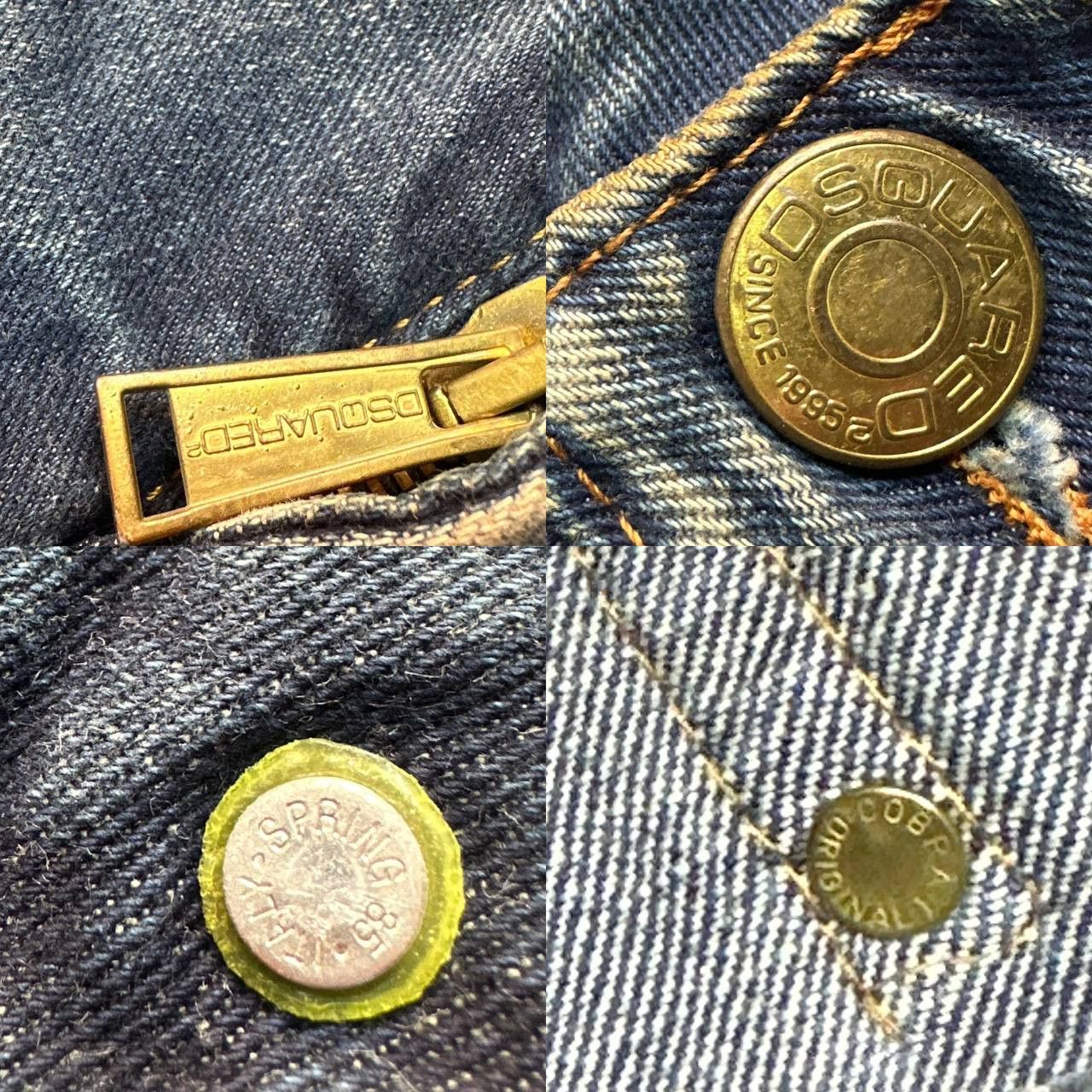 Dsquared2 × Japanese Brand Dsquared2 Womens Jeans Skirt 38 Italy Rare Y2K Size 26" / US 2 / IT 38 - 8 Thumbnail