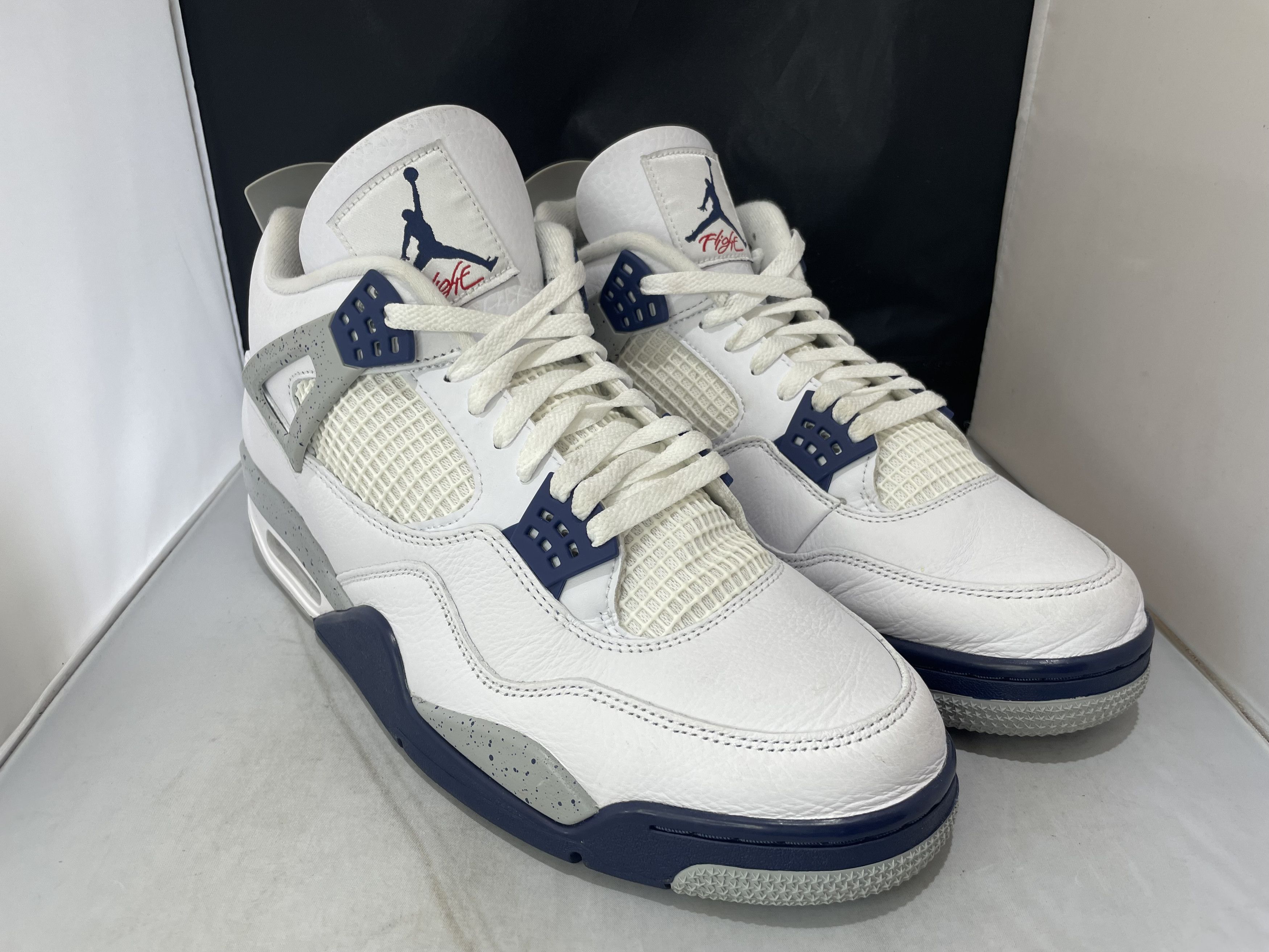 Jordan Brand Air Jordan 4 Retro 'Midnight Navy' Size US 13 / EU 46 - 5 Thumbnail