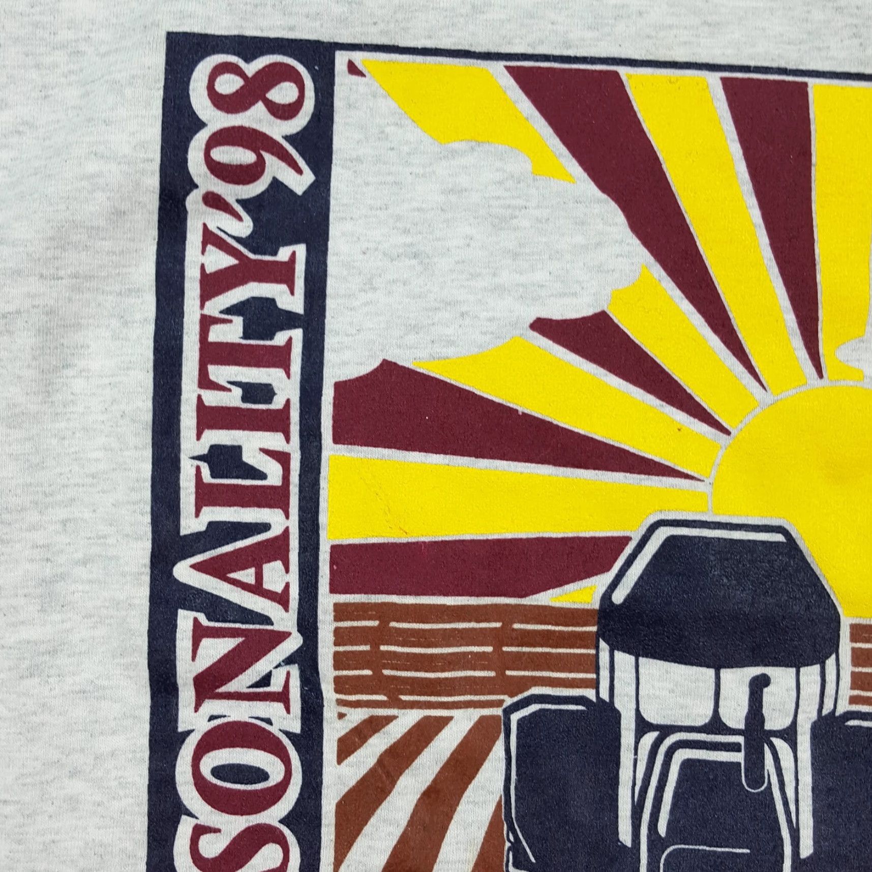 Fruit Of The Loom Vintage Farming Tractor Pepsi Farm Size S Gray Fall Summer T Shirt Mens Size US S / EU 44-46 / 1 - 4 Thumbnail