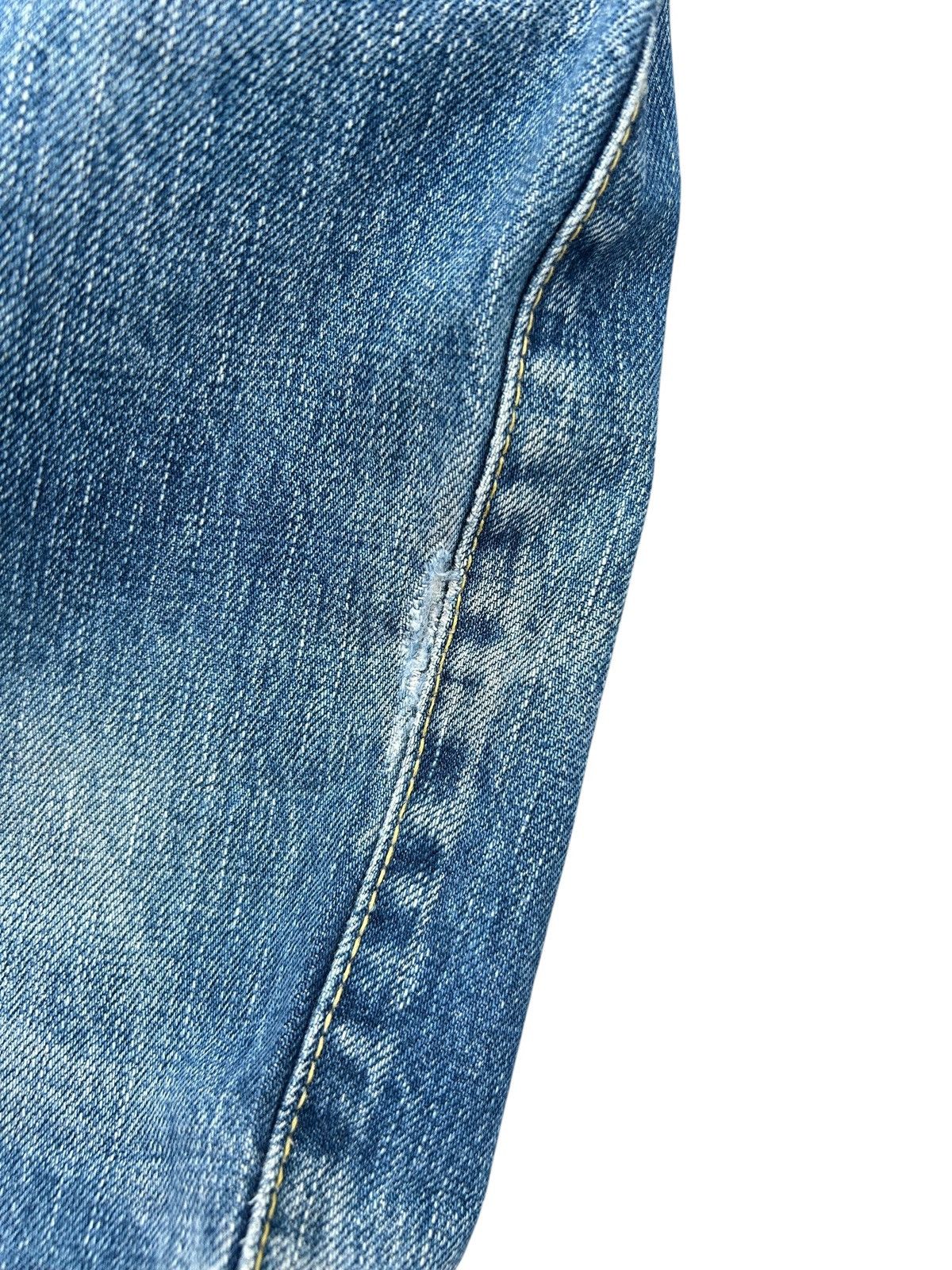 Kapital Vintage Modern Amusement Selvedge Distressed Denim Jeans Size US 32 / EU 48 - 12 Thumbnail