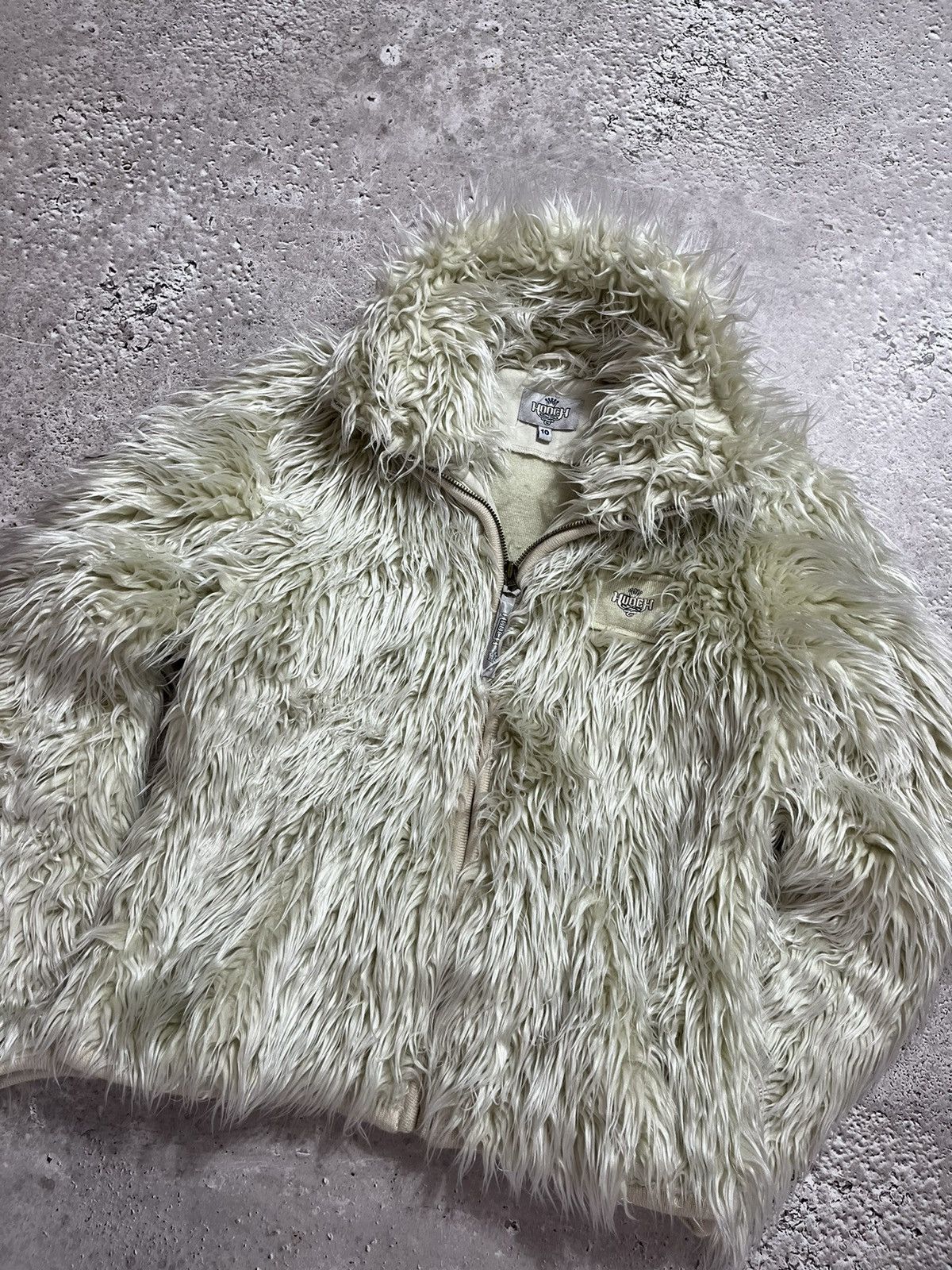 Beauty Beast × If Six Was Nine × Vintage FAUX FUR AMAZING CROPPED AVANT-GARDE JACKET COAT Size M / US 6-8 / IT 42-44 - 8 Thumbnail