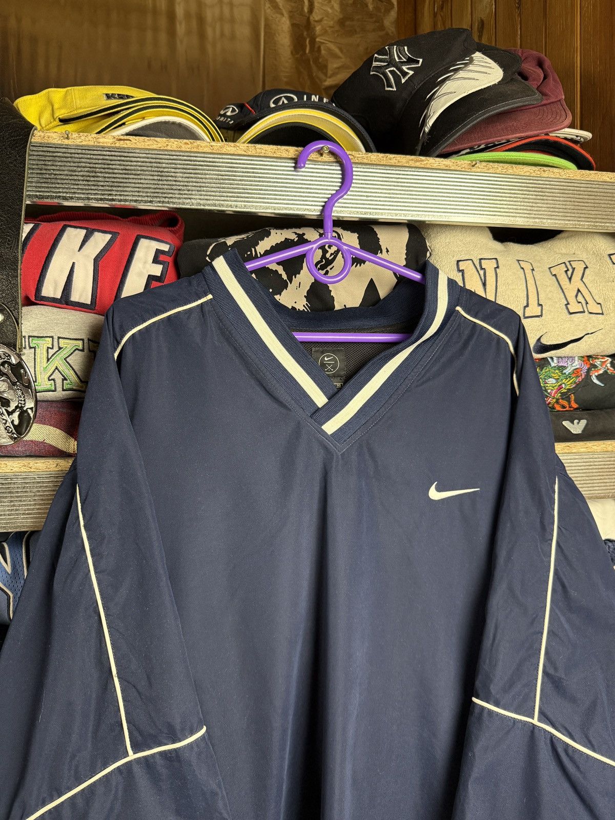 Nike 90s Nike Vintage Y2K Track Jacket Size US XL / EU 56 / 4 - 3 Thumbnail