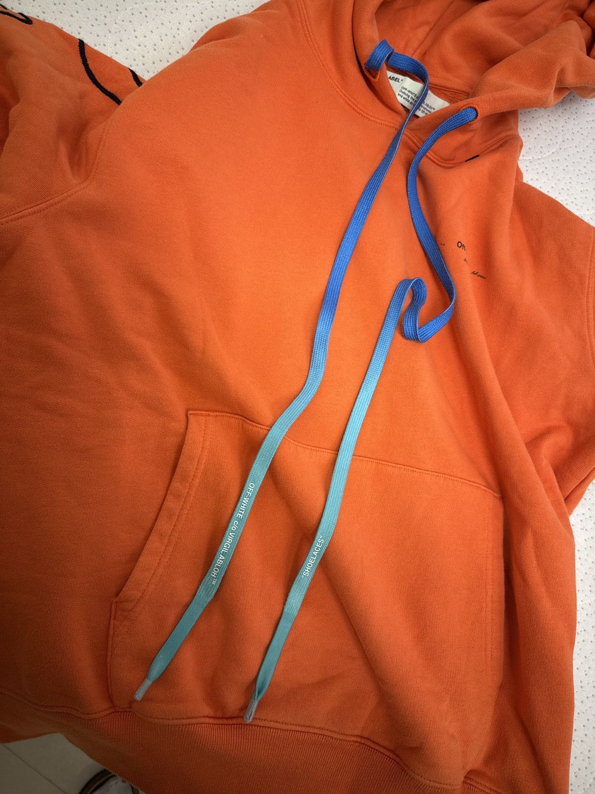 Off-White Felpa Off-White Orange “Abstract Arrows” -Originale- Size US L / EU 52-54 / 3 - 1 Thumbnail