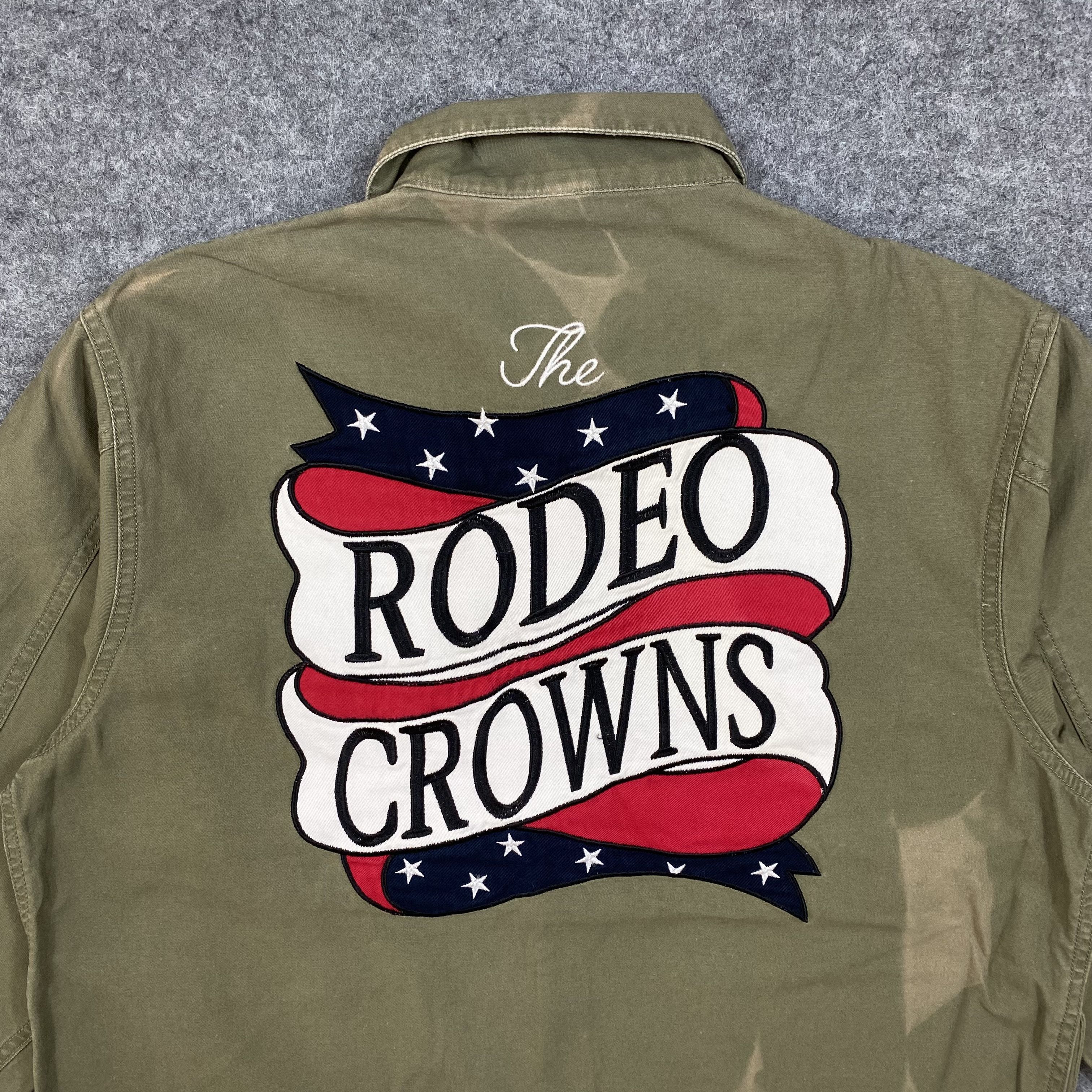 Japanese Brand RODEO CROWNS Wide Japanese Brand Military Shirt Jacket-J598 Size US L / EU 52-54 / 3 - 11 Thumbnail