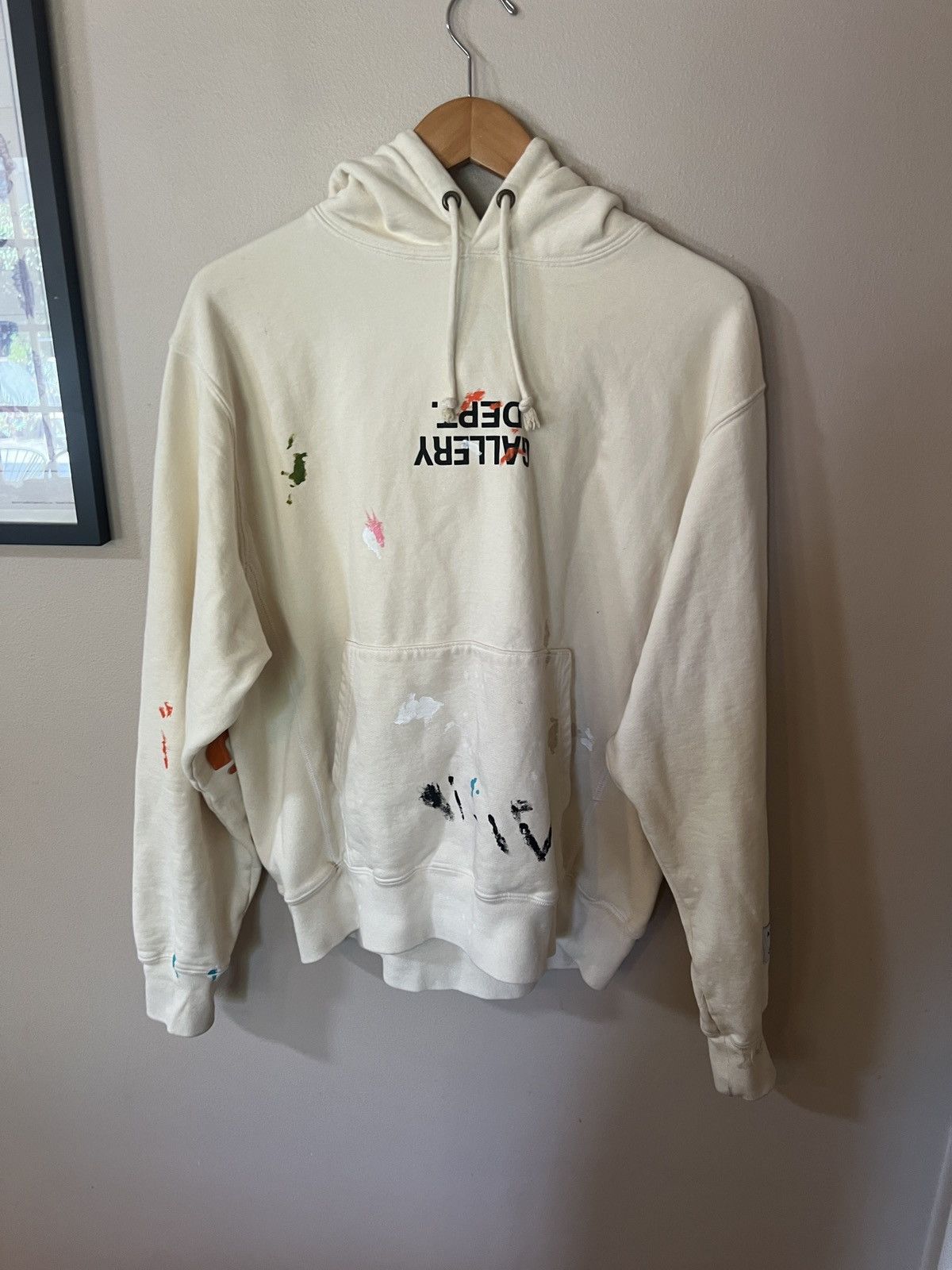 Gallery Dept. G-PATCH FUCKED UP LOGO HOODIE BY GALLERY DEPT