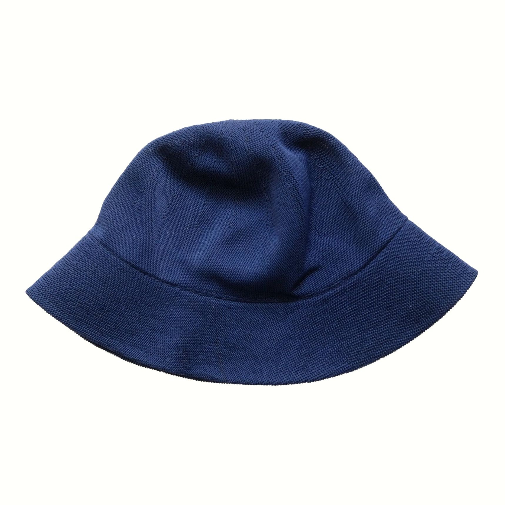 Vintage VINTAGE REGGAE RASTA KNIT CROCHET HAND MADE BLUE BUCKET HAT SZ S/M Bucket Hat M Blue Handmade N/A Size ONE SIZE - 2 Thumbnail
