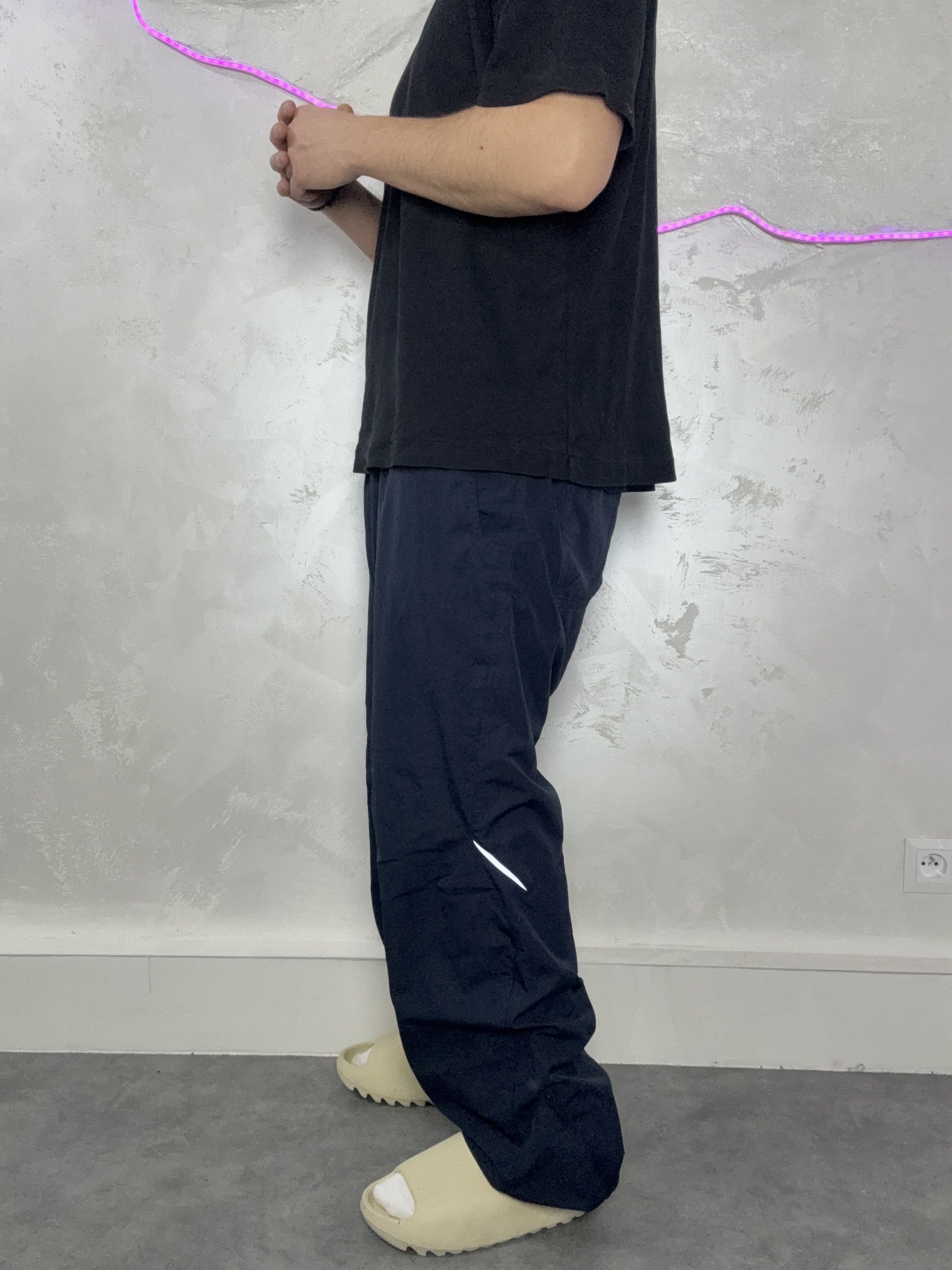 Nike Nike Athletic Shox Vibe Pants Parachute wide leg 2000s Size US 34 / EU 50 - 4 Thumbnail