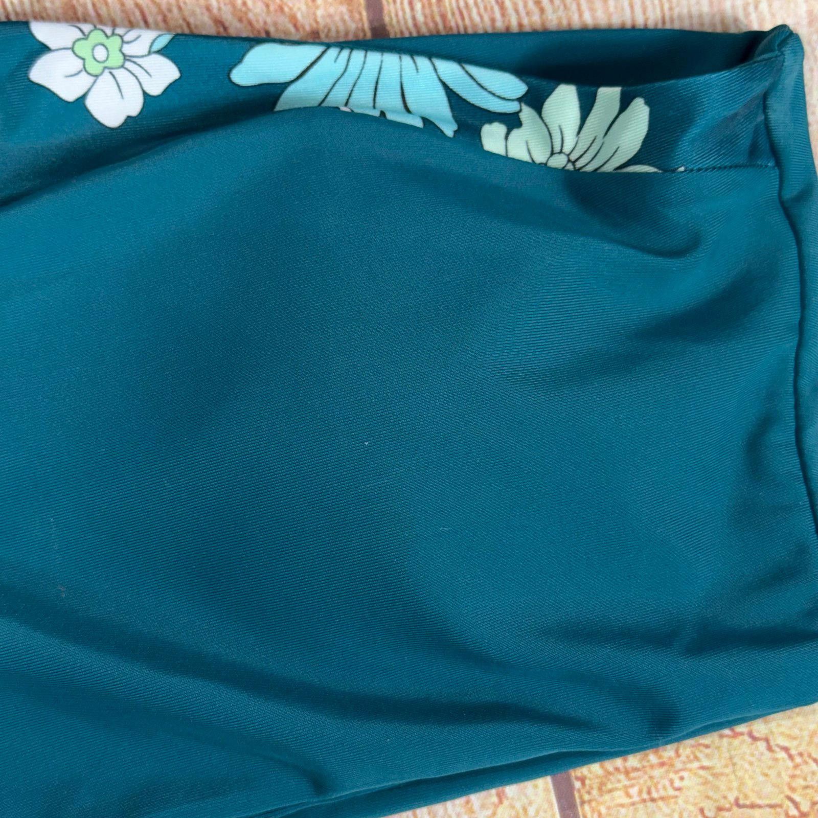 Other Aimage Large One-Shoulder Floral Bikini Top NWT Size ONE SIZE - 4 Thumbnail