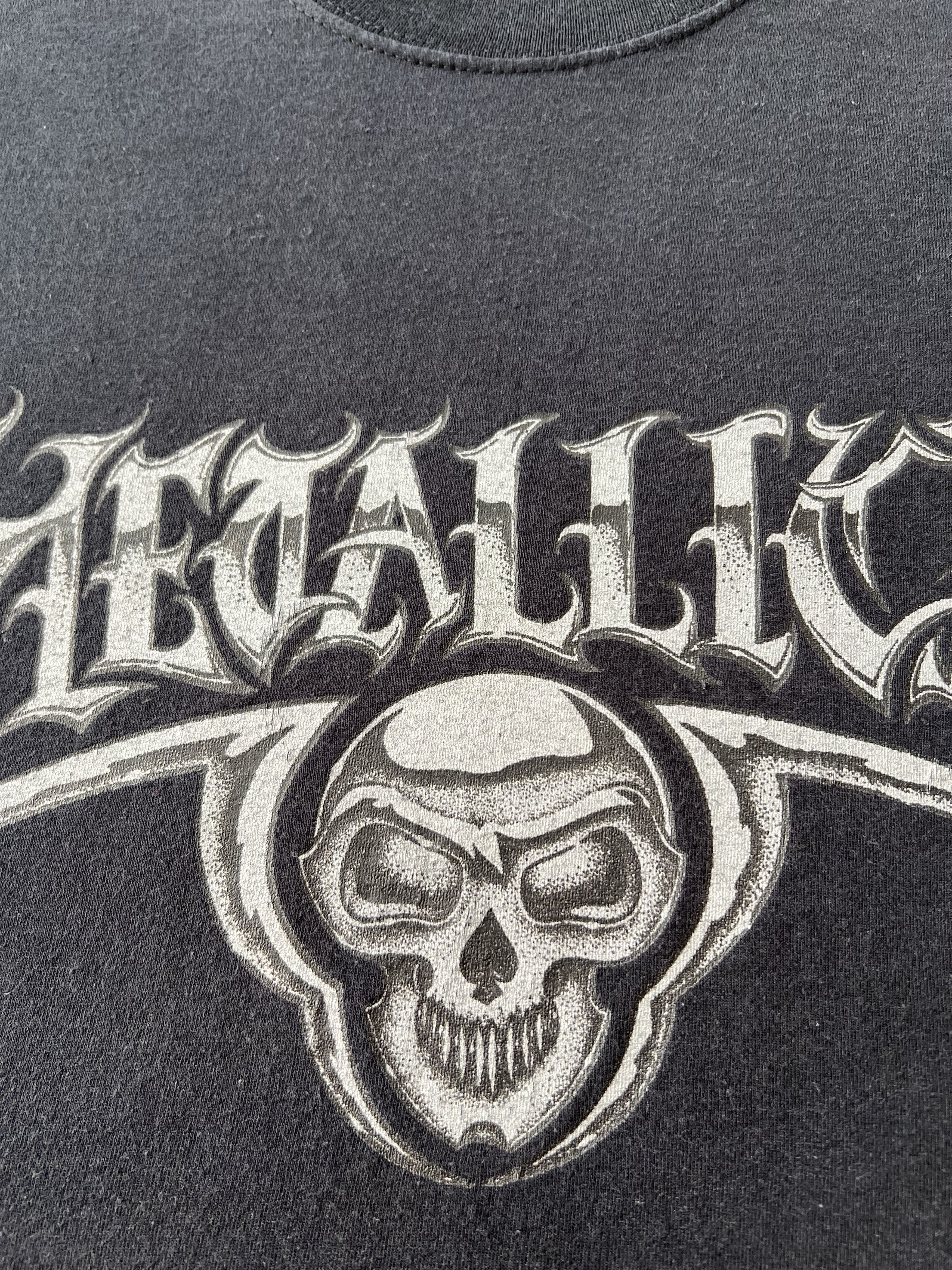 Band Tees Vintage 2000s Metallica Skull Rock Band Black Long Sleeve Size US XL / EU 56 / 4 - 6 Thumbnail