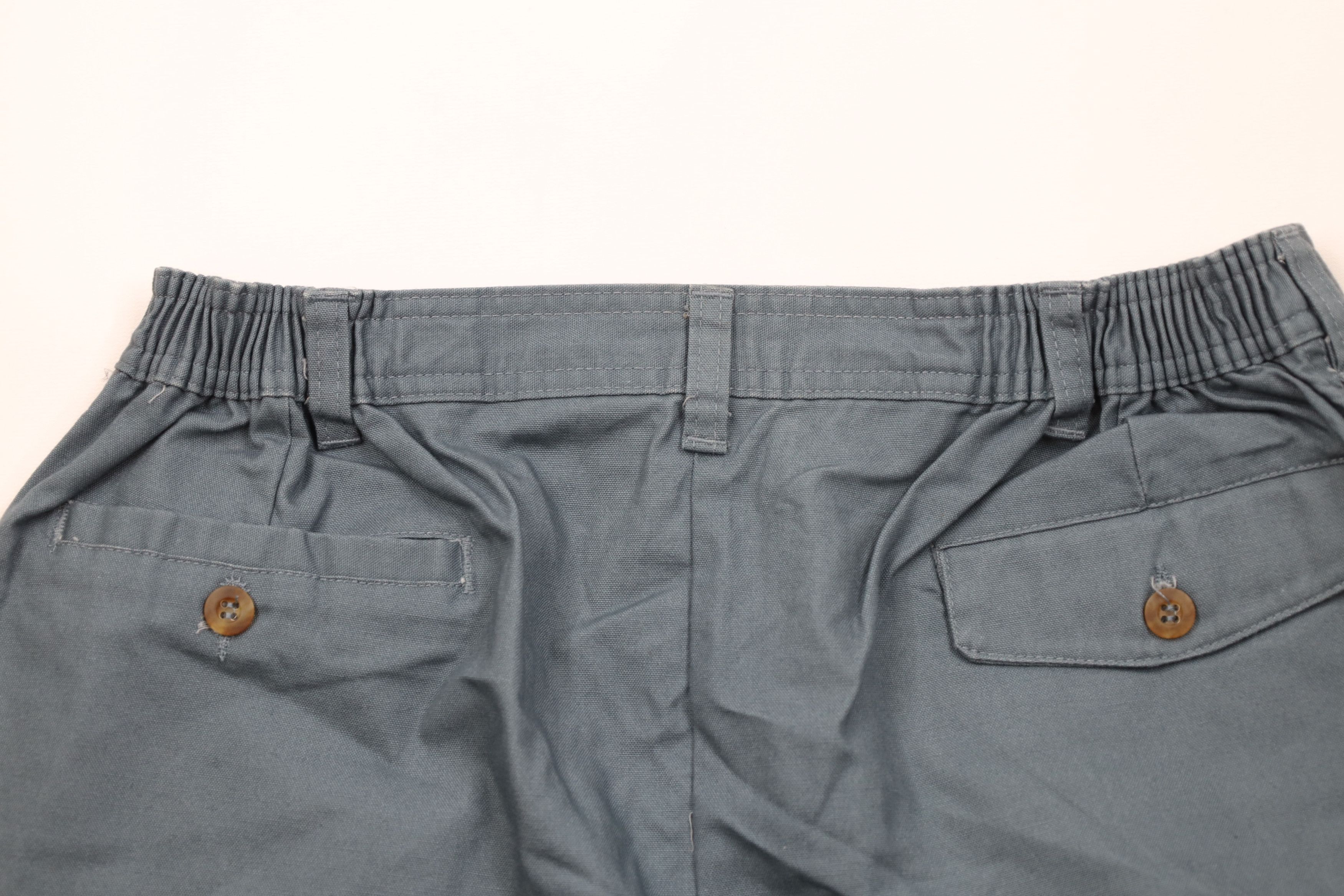 Vintage Vintage 90s Streetwear Above Knee Chino Shorts Steel USA Size US 36 / EU 52 - 9 Thumbnail