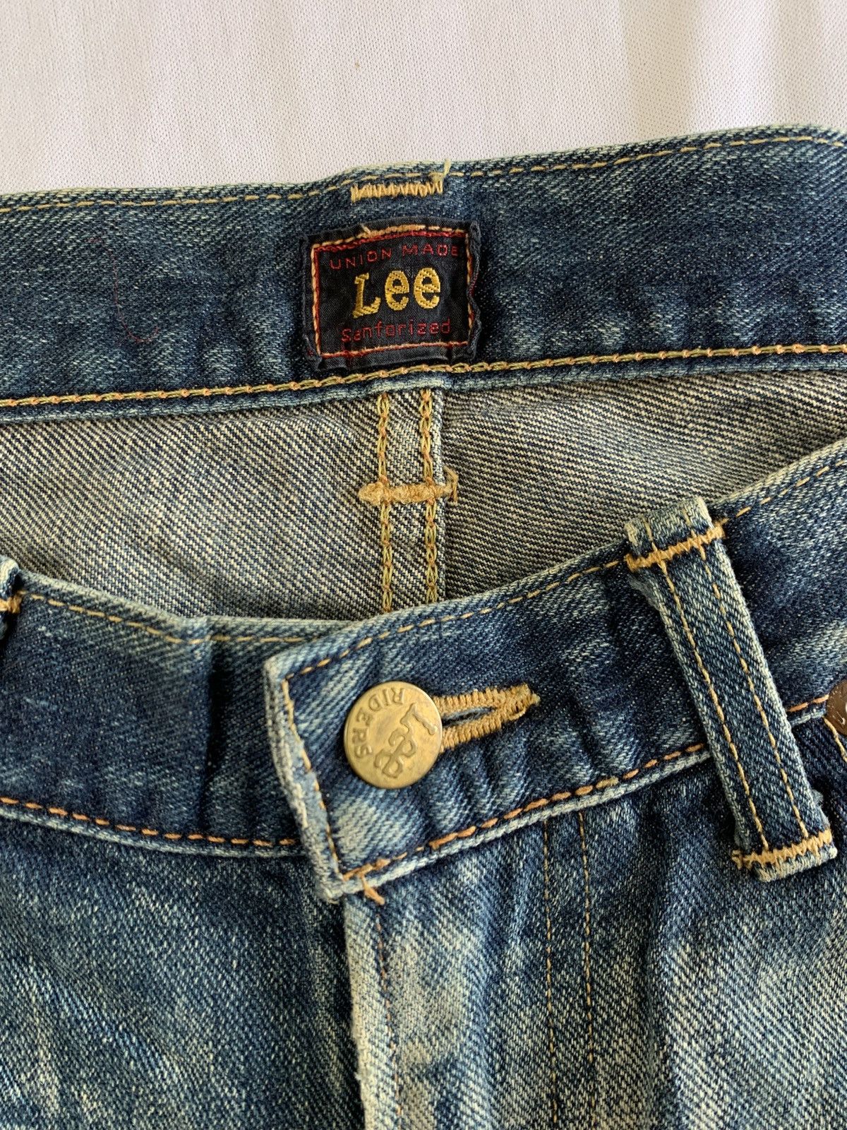 Lee lee dirty faded jeans pant Size US 34 / EU 50 - 5 Thumbnail