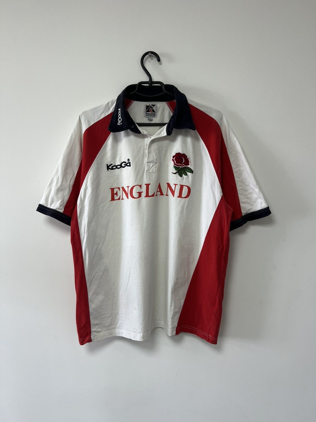 Vintage England Rugby Union Jersey Kooga Short Sleeve T shirt sz XXL Size US XXL / EU 58 / 5 - 3 Thumbnail