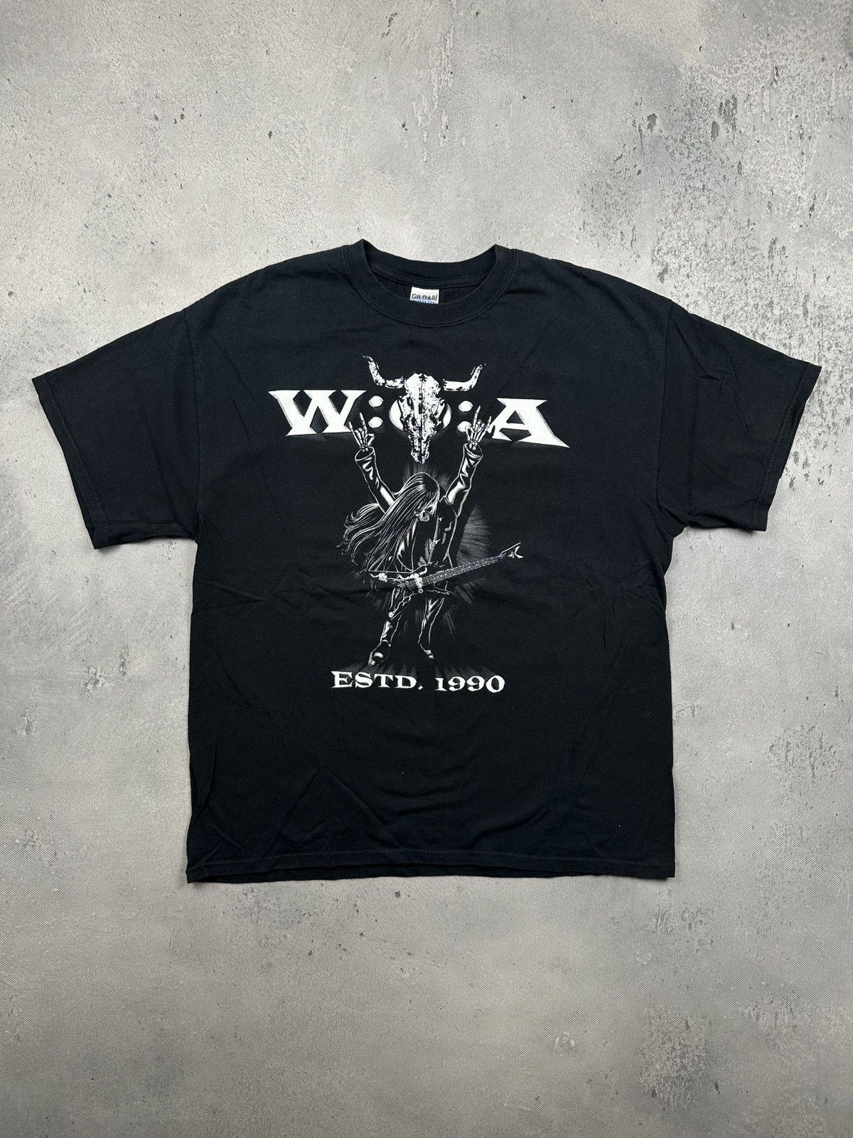 Vintage Vintage Wacken Open Air Metal Festival T Shirt Death Thrash Size US XL / EU 56 / 4 - 1 Thumbnail