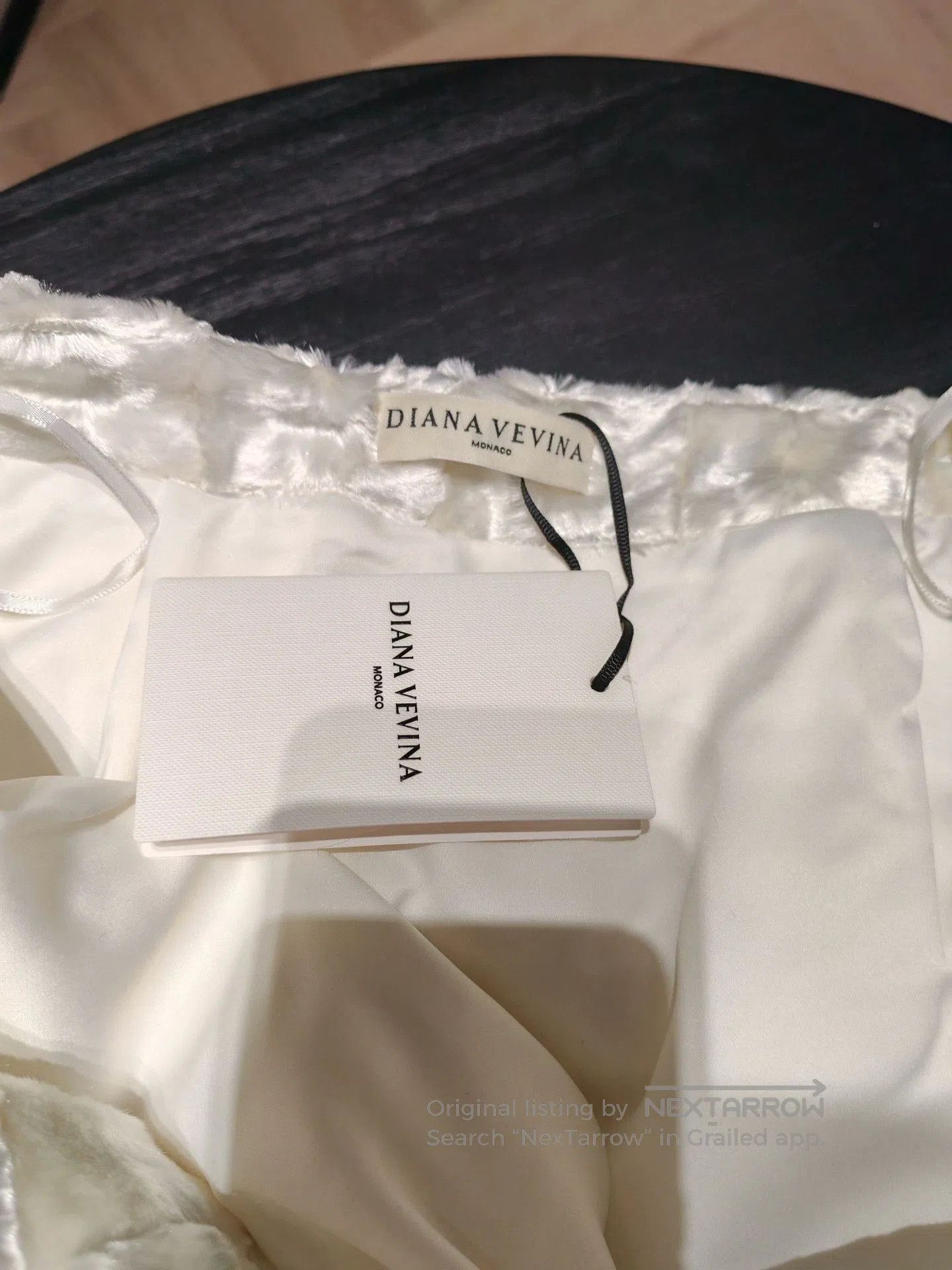 Other Diana Vevina White Velvet Set. Size 31" - 6 Thumbnail