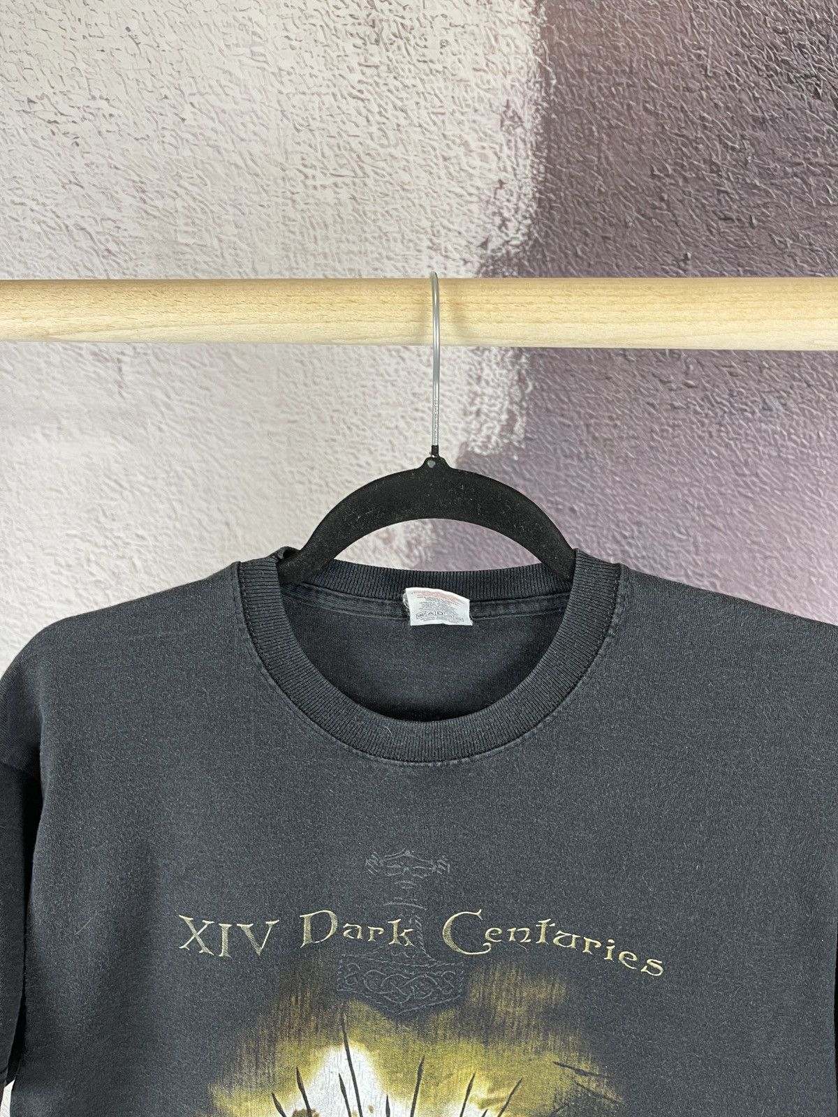 Band Tees Vintage y2k XIV Dark centuries fruit of the loom tee Size US L / EU 52-54 / 3 - 4 Thumbnail