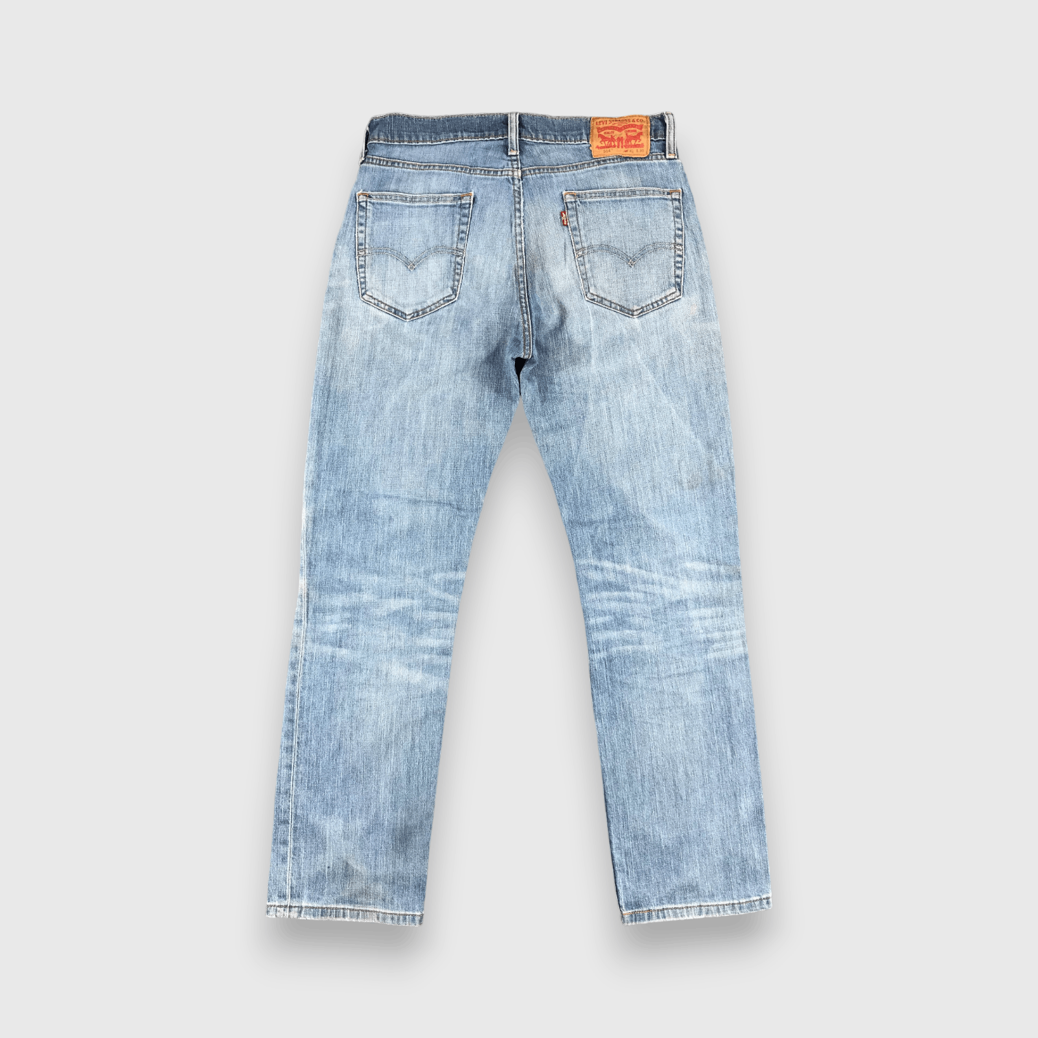 Levi's Vintage Levis Jeans Lot 514 Stone Wash Denim-J1053 Size US 33 - 2 Thumbnail