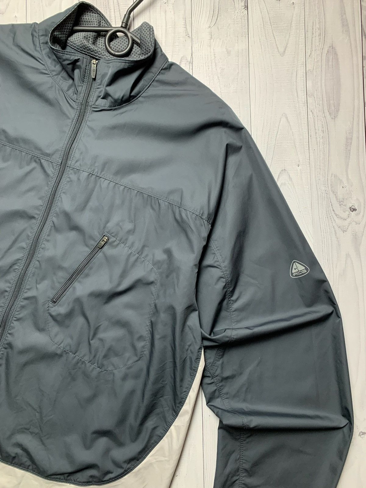 Nike × Nike ACG × Vintage Vintage Nike ACG jacket size Xl grey logo Size US XL / EU 56 / 4 - 3 Thumbnail