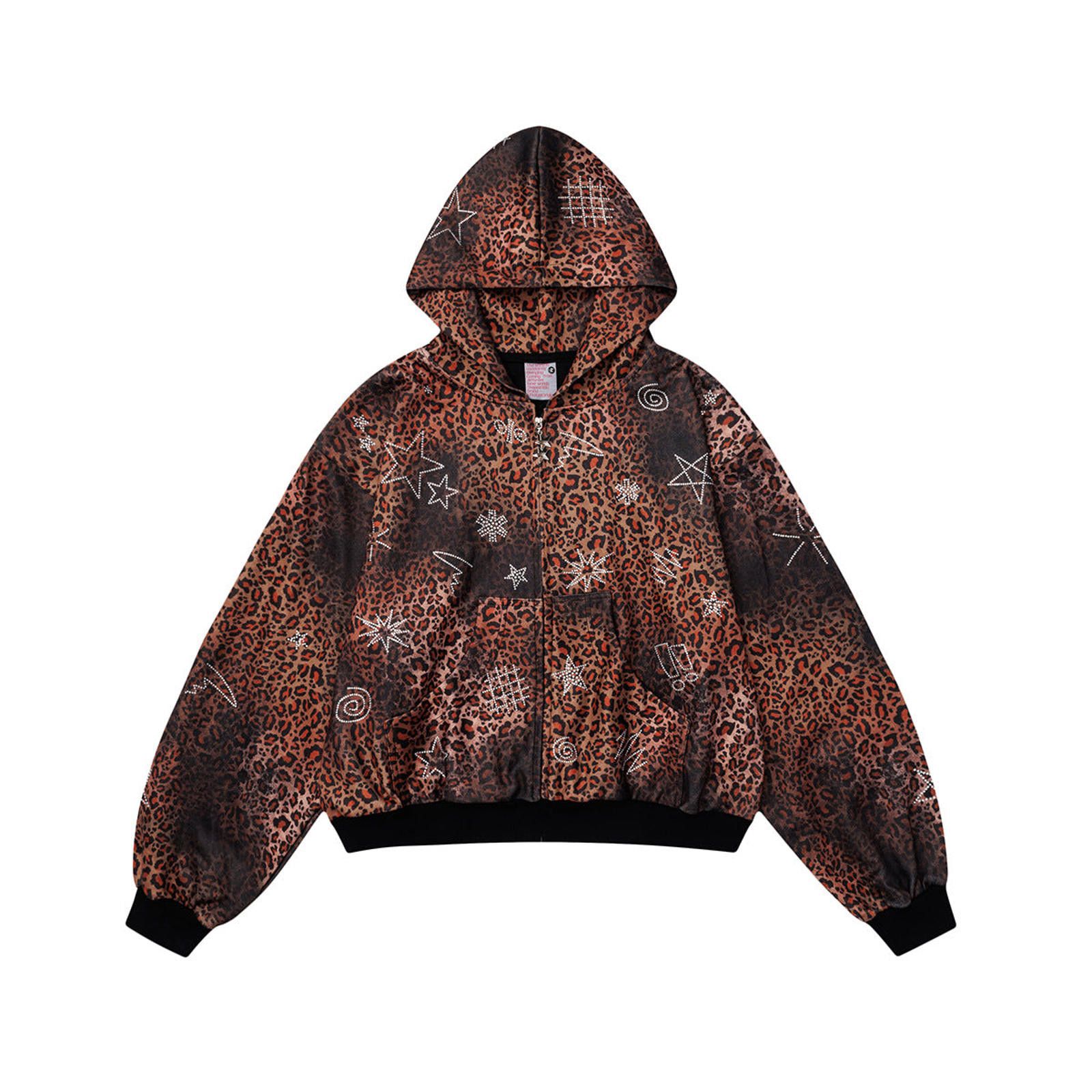 Japanese Brand Celestial Rhinestone Zip Hoodie Size US M / EU 48-50 / 2 - 1 Thumbnail