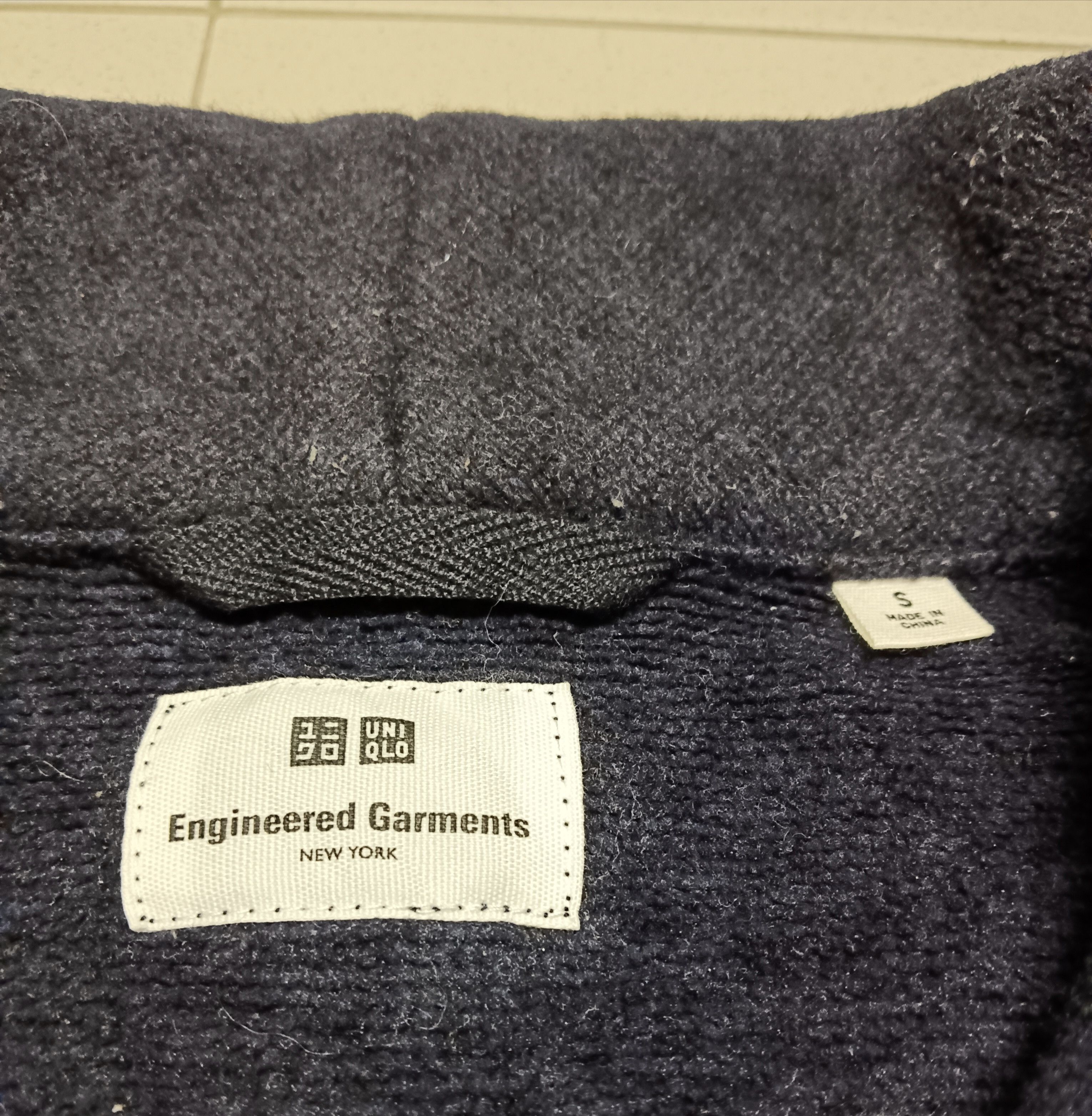 Engineered Garments × Uniqlo Engineered Garments X Uniqlo Shawl Collar Fleece Jacket Size US S / EU 44-46 / 1 - 7 Thumbnail