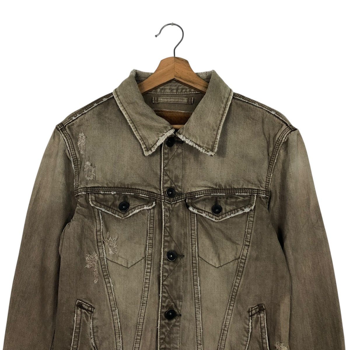 Japanese Brand 🔥CROPPED BIKER DENIM JACKET GOA JAPAN IF SIX WAS NINE Size US S / EU 44-46 / 1 - 5 Thumbnail